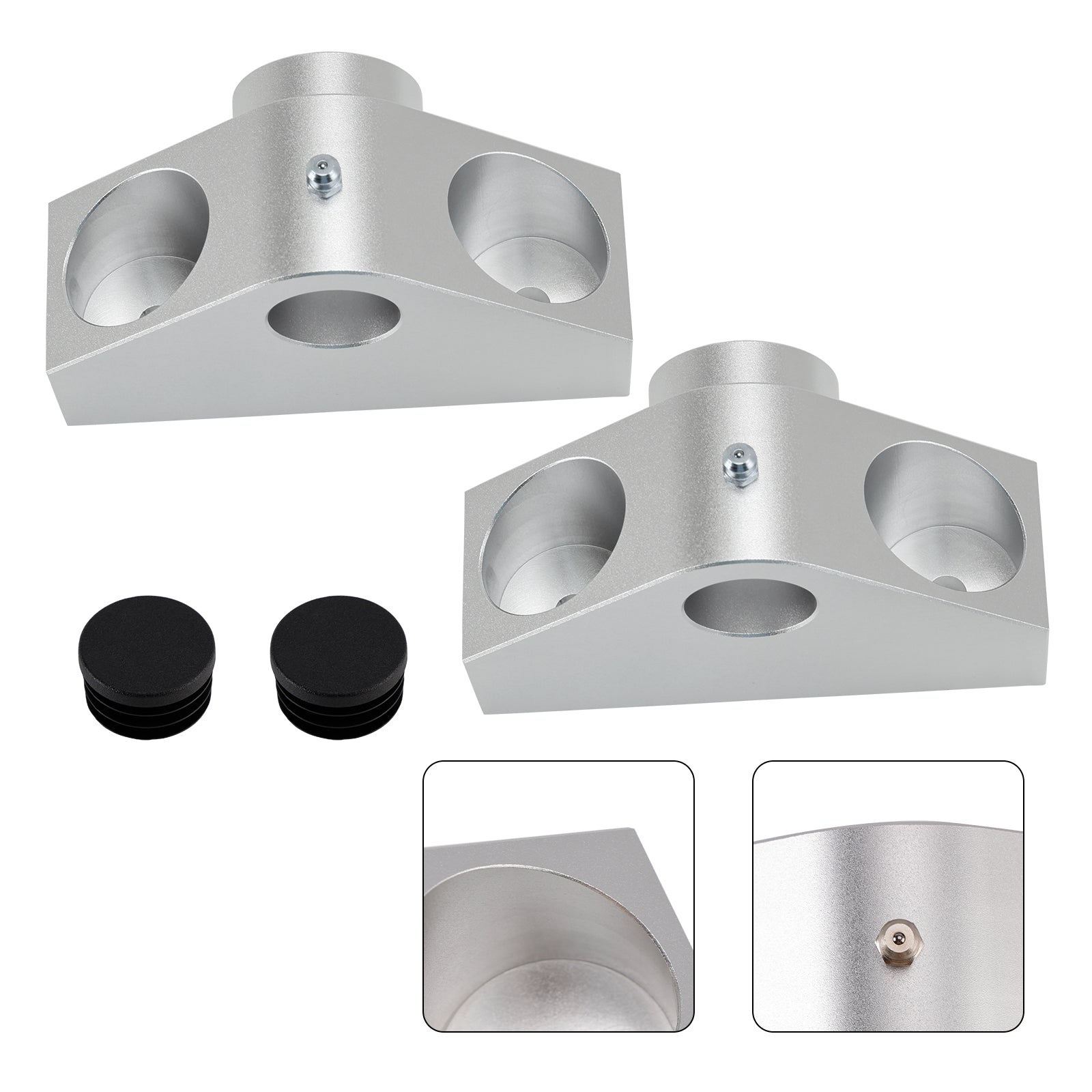 Dump Bed Hinge Mount Kit 2 Pcs Billet Kit For Can Am Defender Hd Sxs 2016-2024