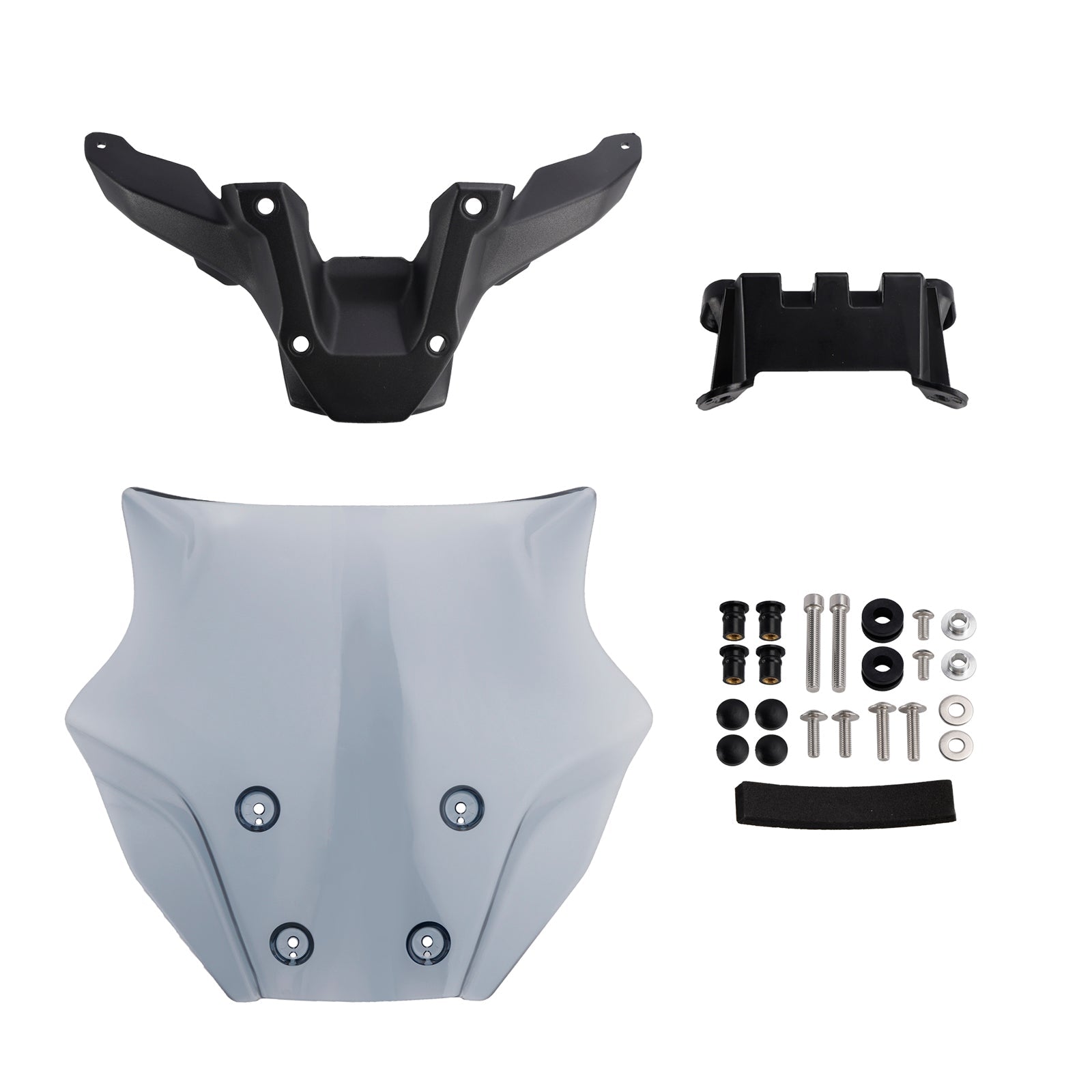 2024-2025 야마하 MT-09/SP 윈드실드 윈드스크린 + 브라켓