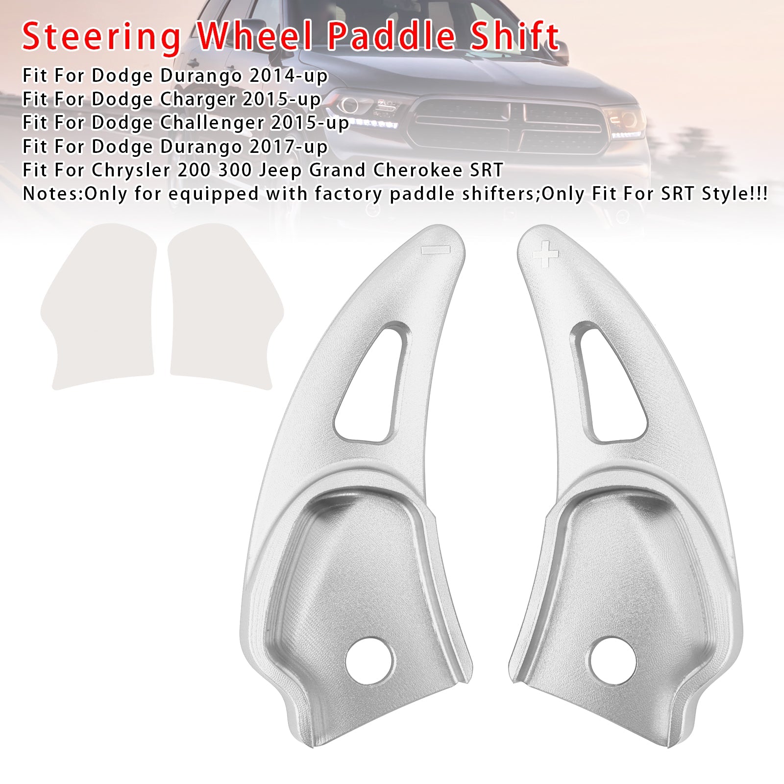 Paddle Shifter Extension For Challenger Charger Durango SRT Aluminium