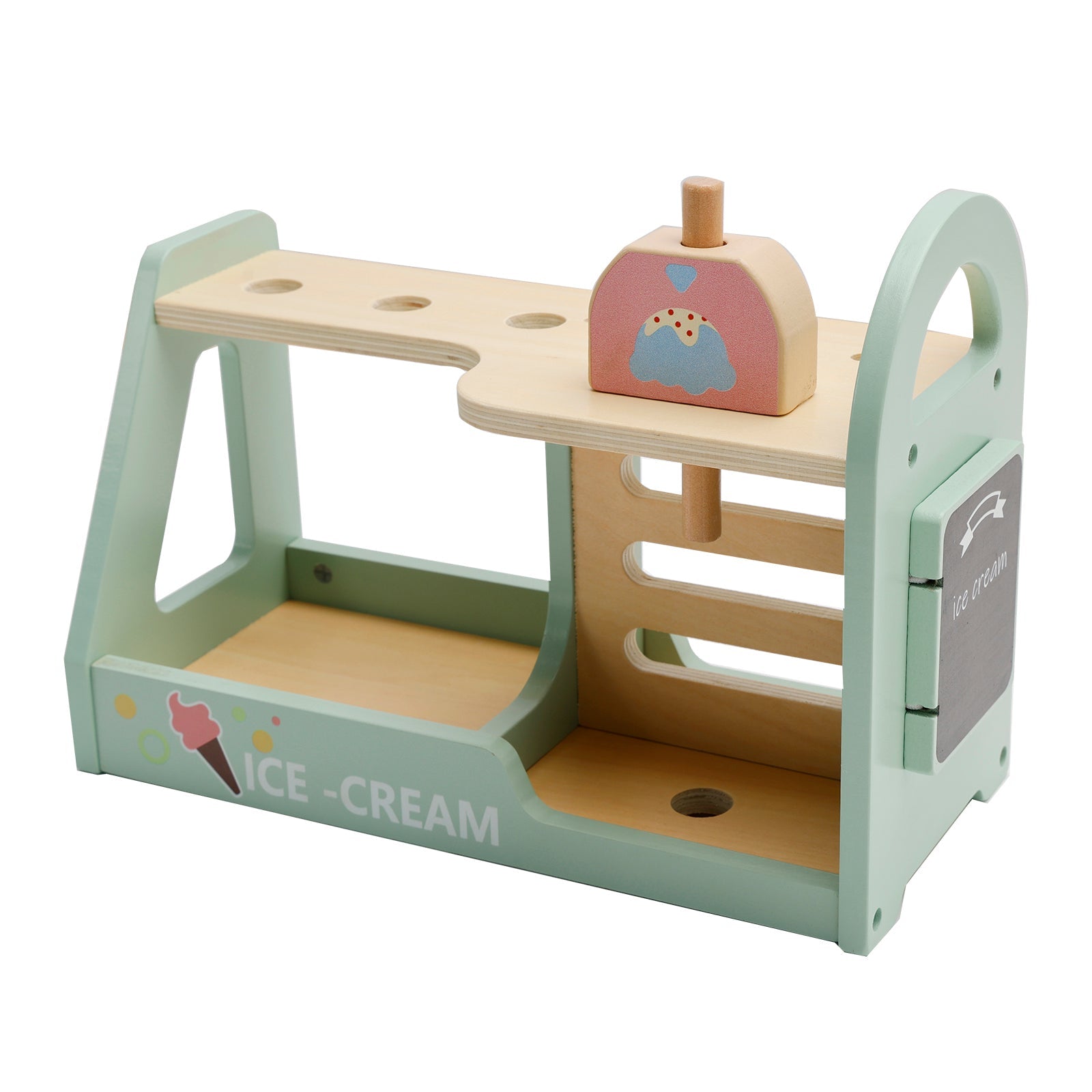 Simulation Dessert And Serve Ice Cream Counter Kid Play Educational Toy Set