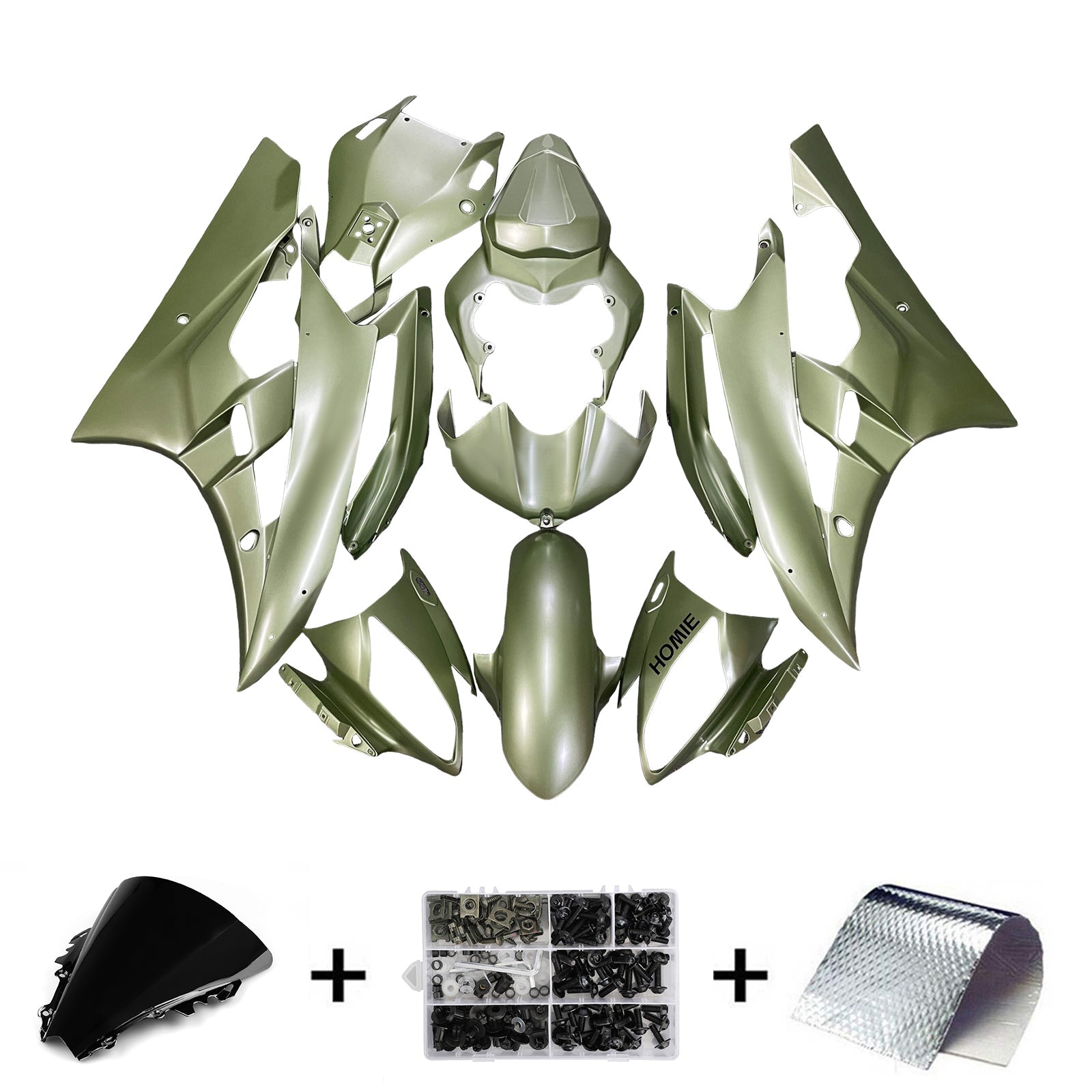 Injection Fairing Kit Bodywork Plastic ABS For Yamaha YZFR6 YZF-R6 2006-2007