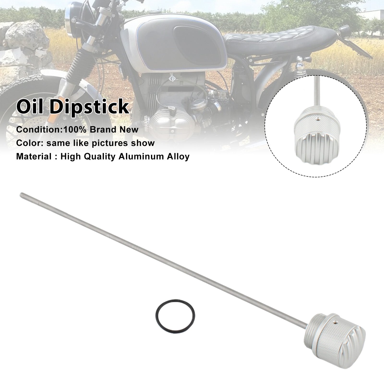 Oil Dipstick Plug For BMW R 45 65 80 100 R45 R65 R80 R100