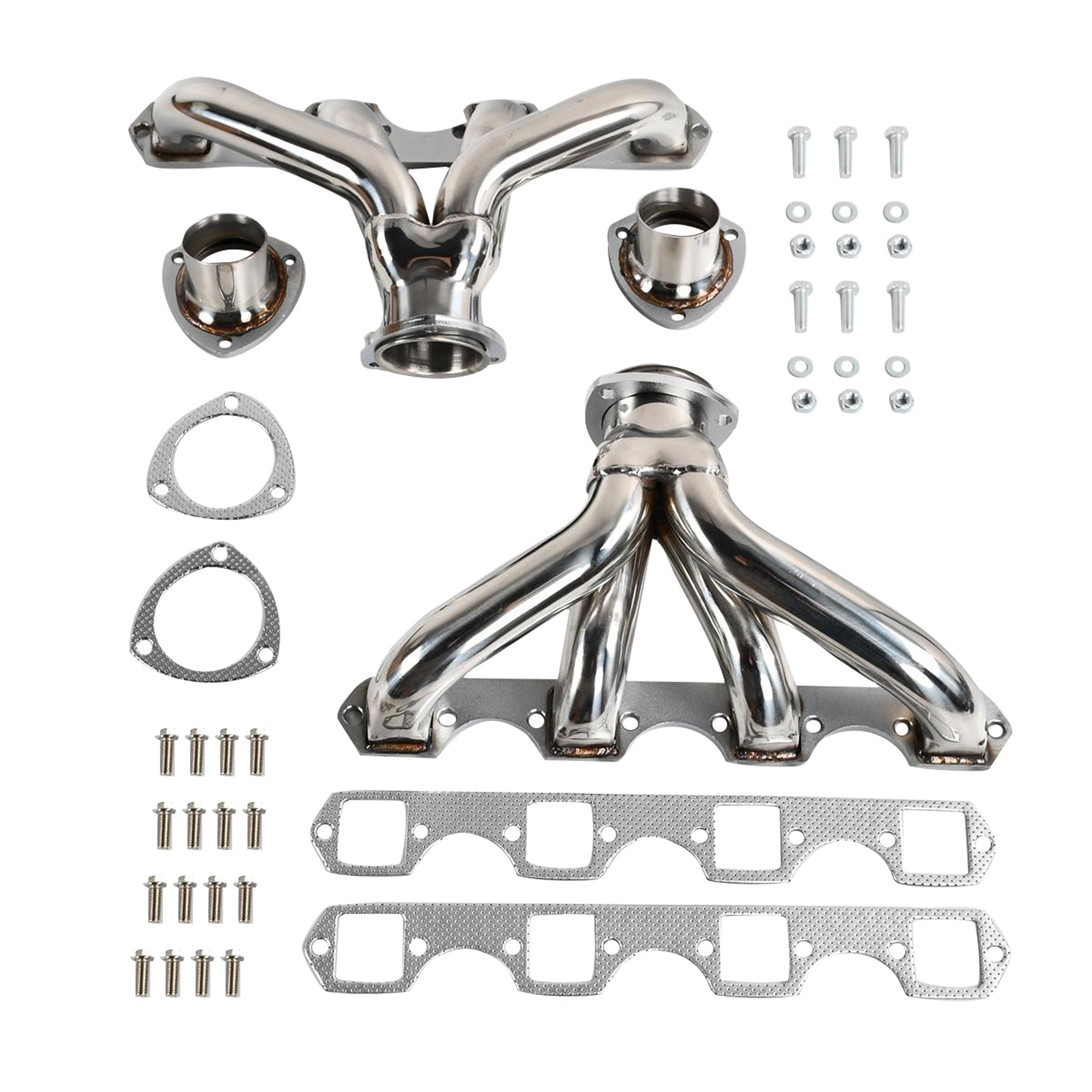 Exhaust Manifold Header Fit 1968-1976 Cadillac Calais 7.7L 8.2L / Fit 1968-1974 Chassis 7.7L