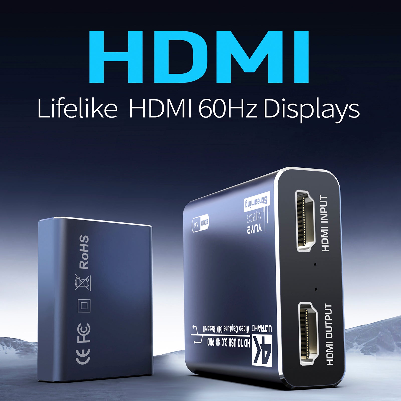 HDMI Acquisition Card 4K Video Live Set-tTop Box Recording Audio Acquisition