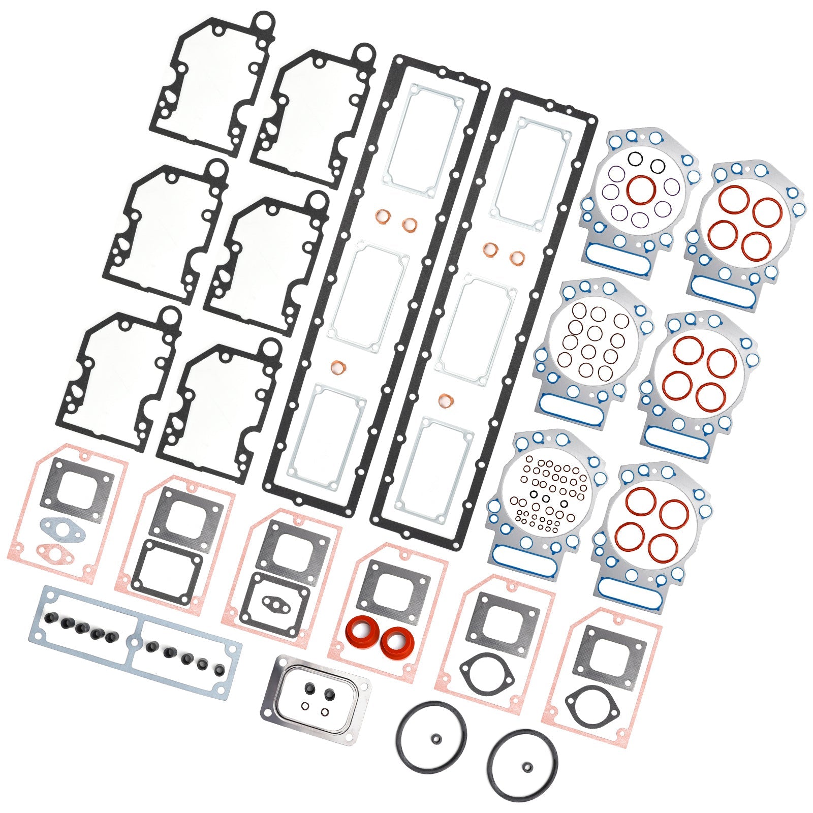 3803598 3800728 Upper Engine Gasket Set for Cummins KTA19 KTTA19