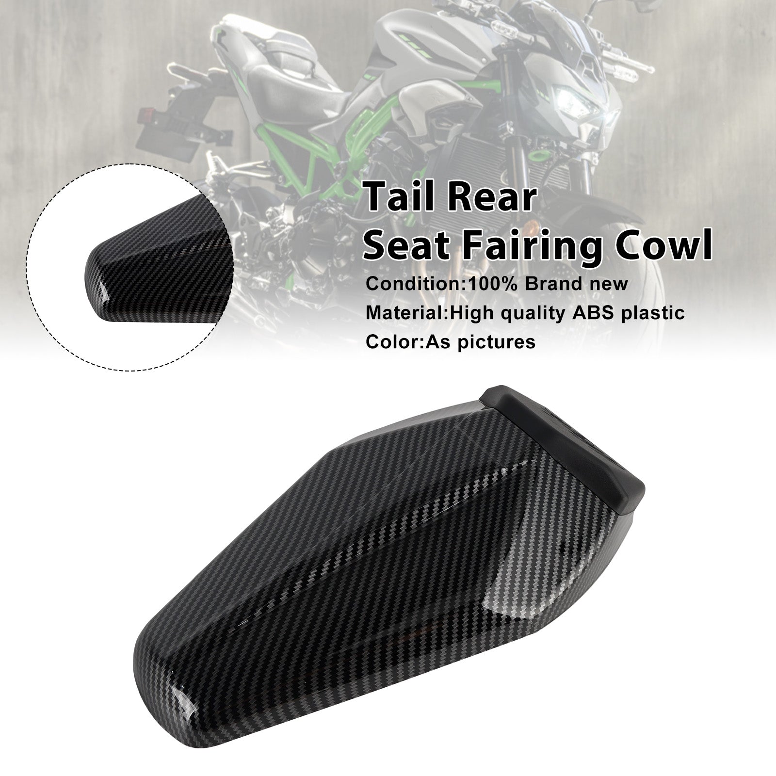 2025-2026 Kawasaki Z900 Z900SE Tail Rear Seat Fairing Cowl