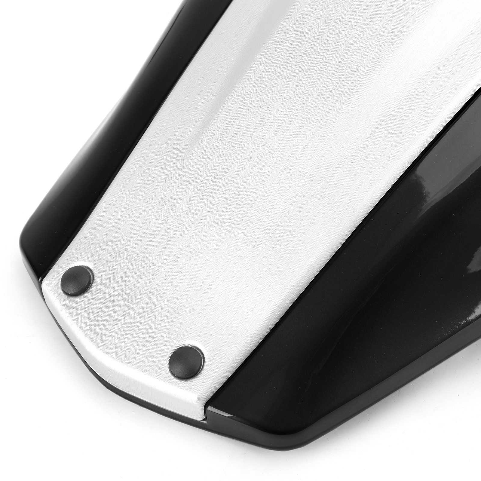 Motorcycle Rear Seat Passenger Cover Cowl Fairing for Honda CB1000R 19-21 Black&Silve