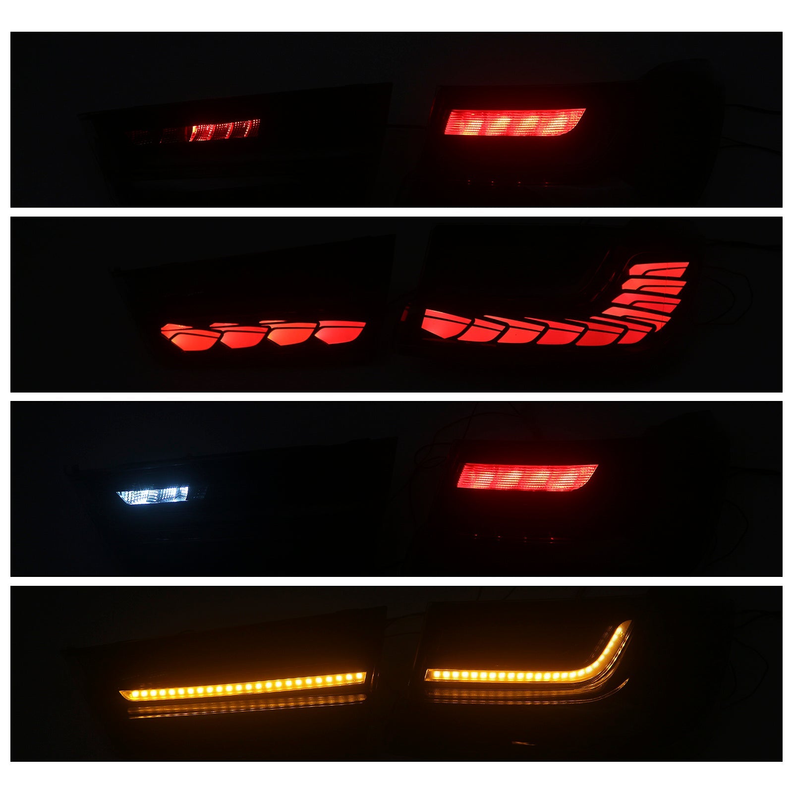 2019-2024 BMW 3 Series G20 G28 G80 M3 L&R Smoked LED Tail Lights Rear Lamp Assembly