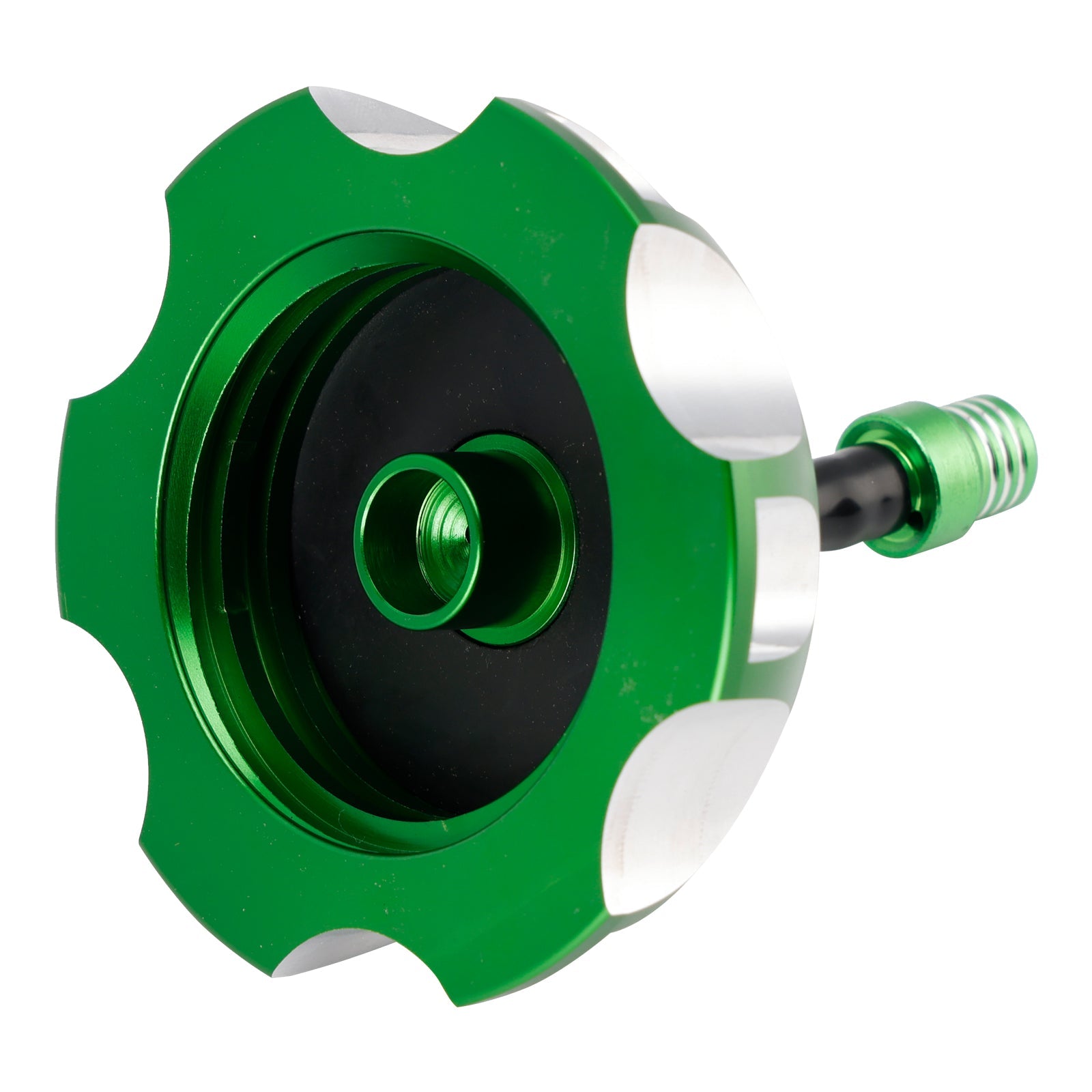 Aluminum Fuel Tank Cap w/Vent Green For Kawasaki KX65 KX85 KX100 KX125 2000-2013