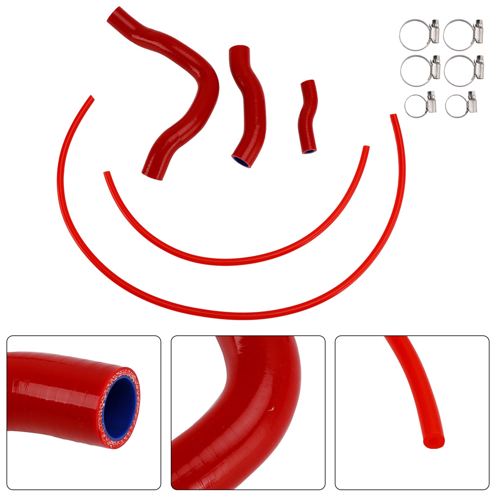 2023-2025 Honda XL750 Transalp Silicone Radiator coolant Hose Kit