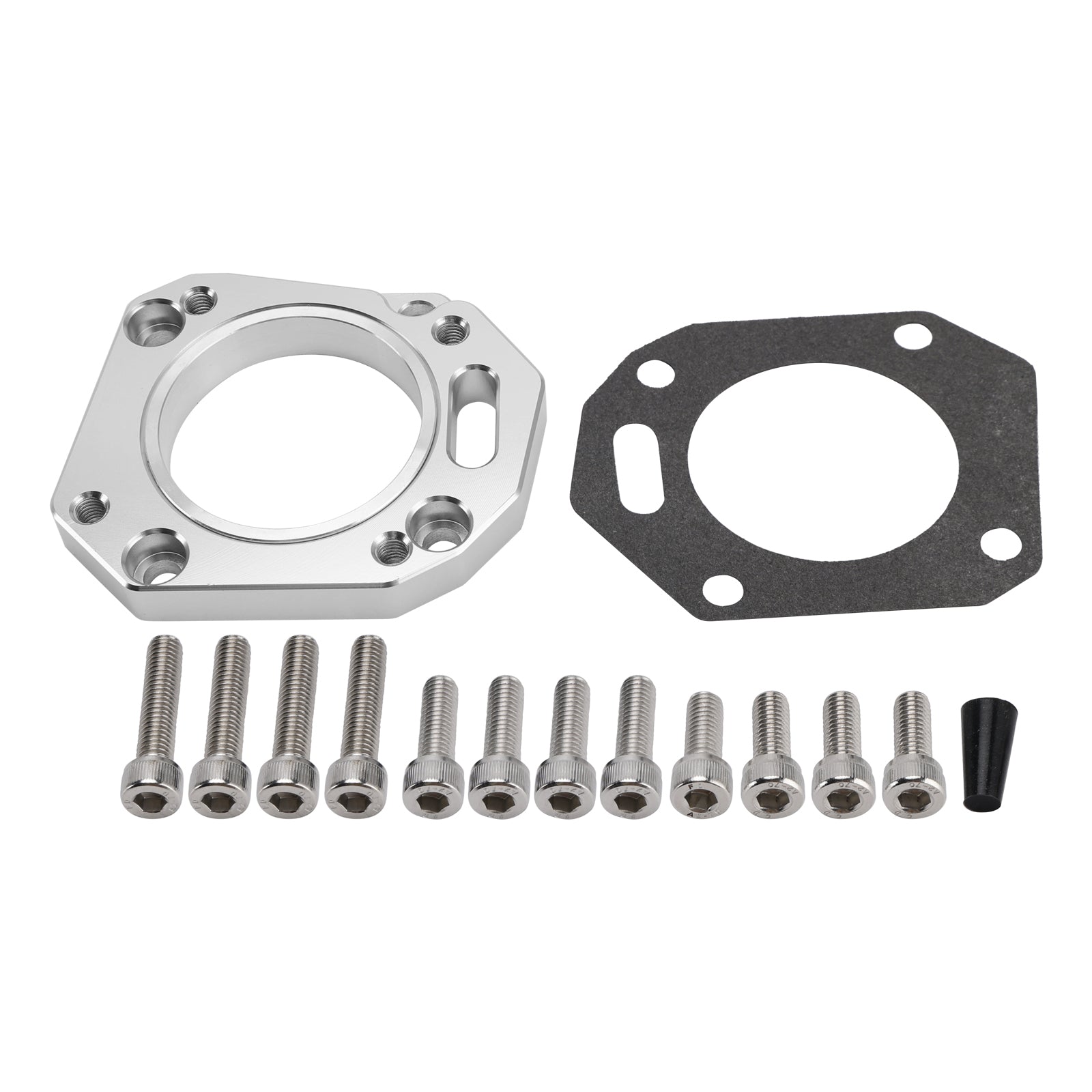 RBC/RRC Manifold Flange Dual Throttle Body Adapter 62mm 70mm For K20A K20A2 K20A3