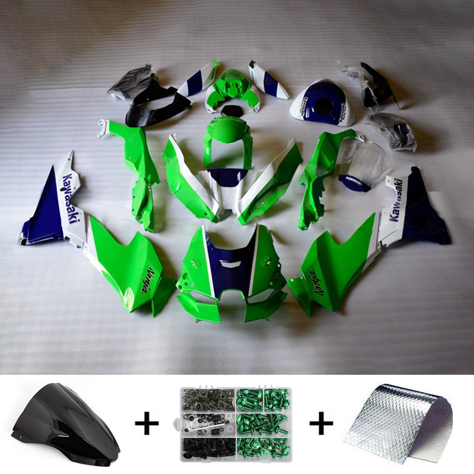 Kawasaki ZX-10R ZX-10RR 2021-2025 Fairing Kit Bodywork ABS