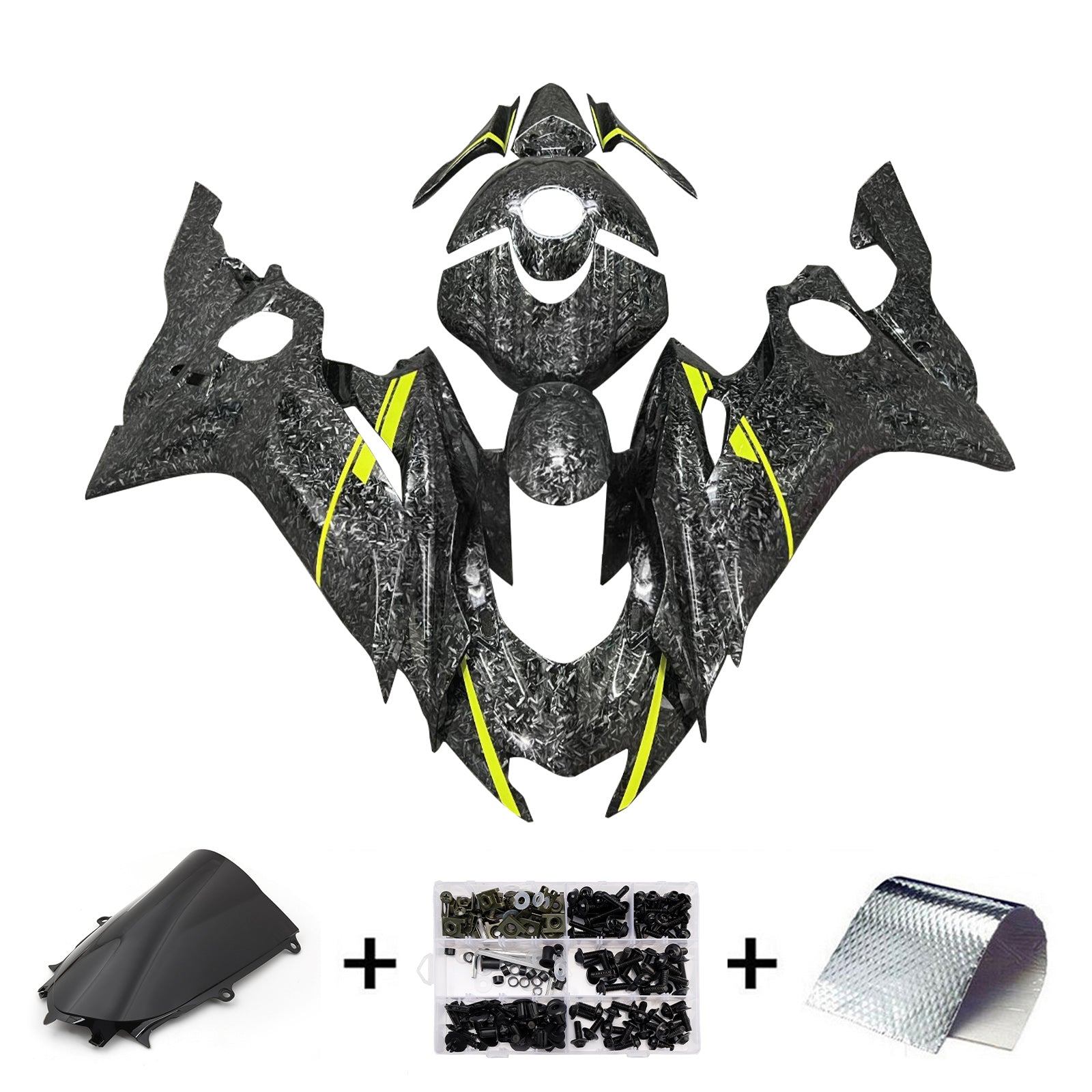 Injection Fairing Kit Bodywork Plastic ABS fit For Yamaha YZF-R6 2017-2023