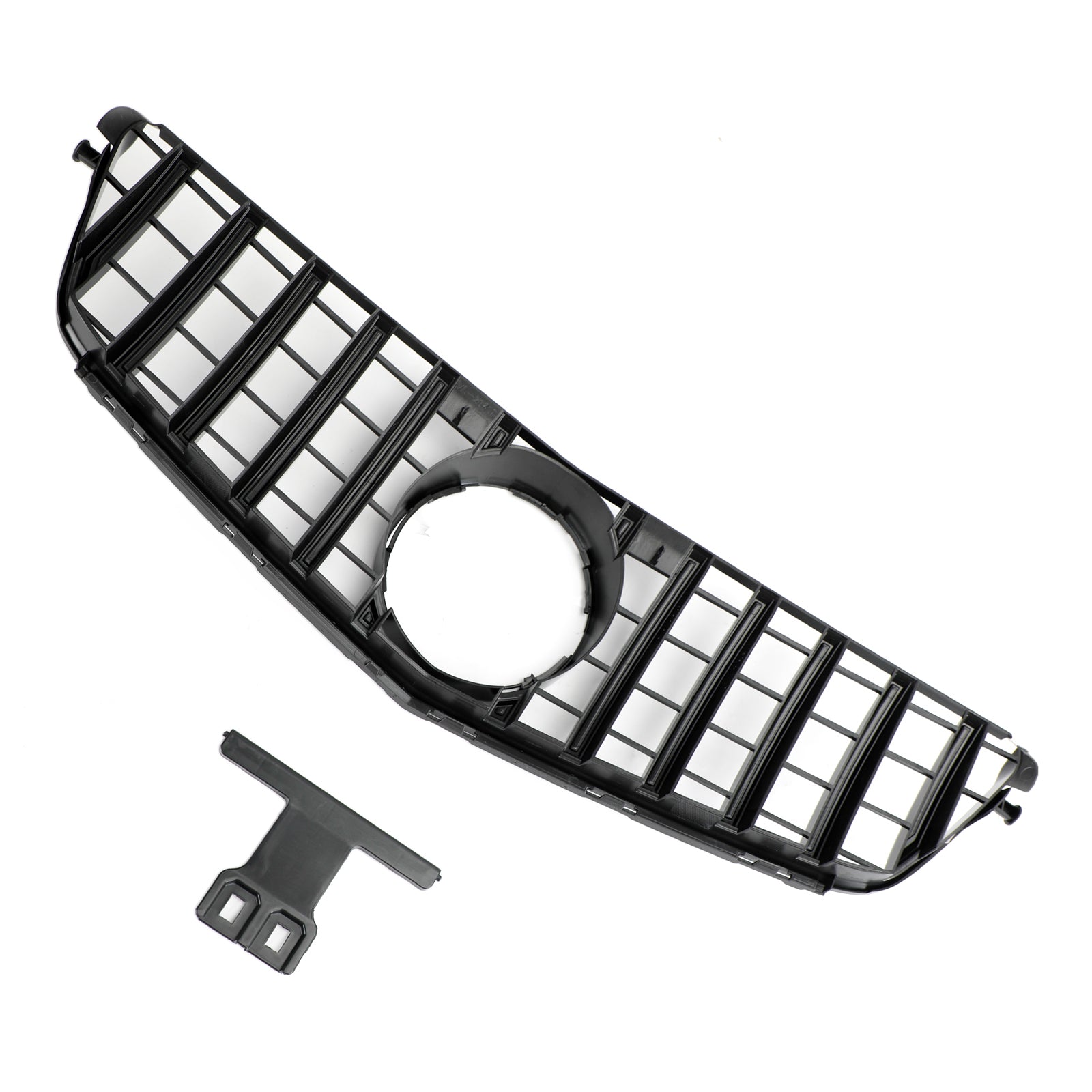 GTR Style Front Bumper Grille Grill Fit Benz C-Class W204 C300 C350 2008-2014