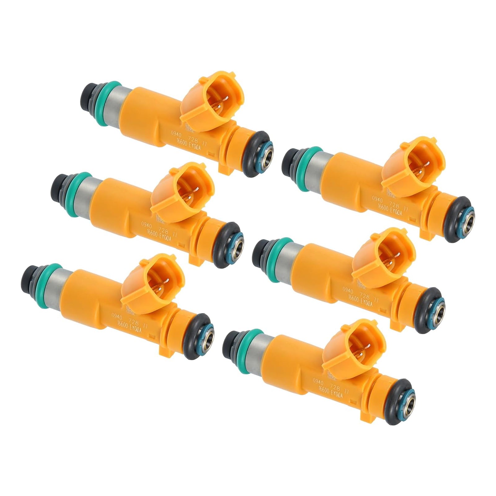 6Pcs Fuel Injector For Infiniti G37 Q60 QX70 FX37 Nissan 370Z 3.7L 16600-EY00A