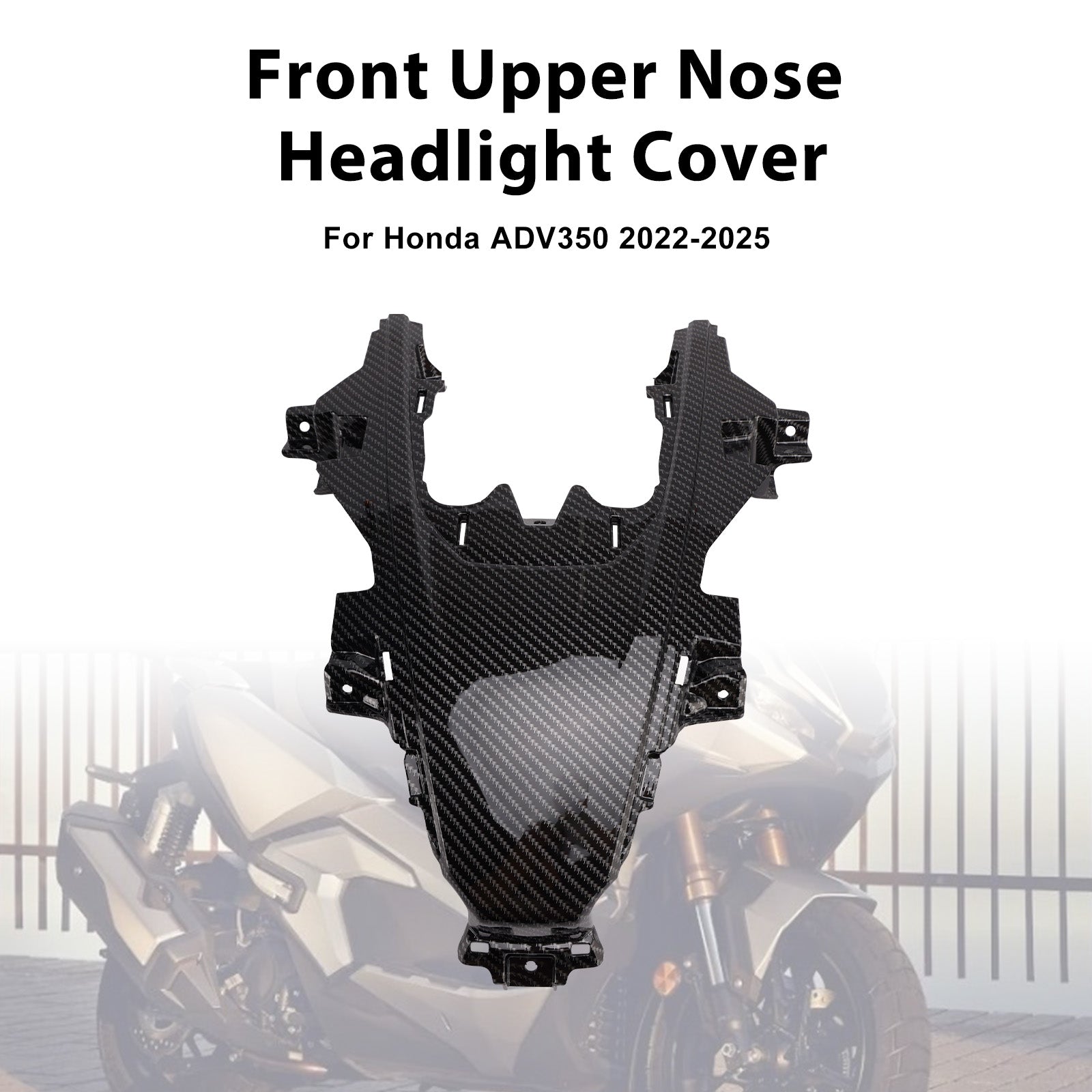 2022-2025 Honda ADV350 Front Nose Headlight Panel Cover Fairing