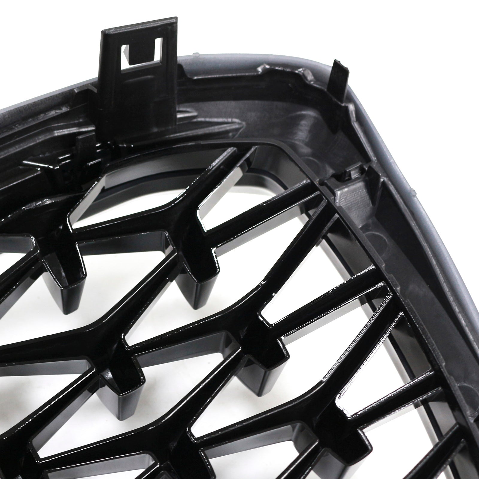 다이아몬드 글로시 블랙 프론트 범퍼 키드니 그릴 BMW X3 G01 X4 G02 2022-2025에 장착