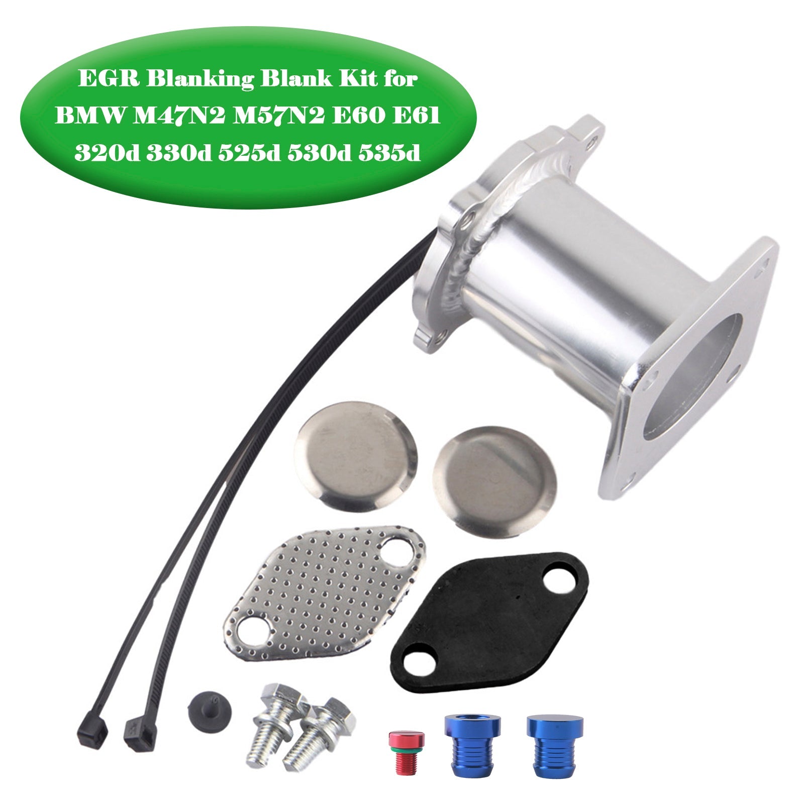 2002-2007 BMW 5 series E60 520d/525d/530 EGR Blanking Blank Kit M47N2 M57N2