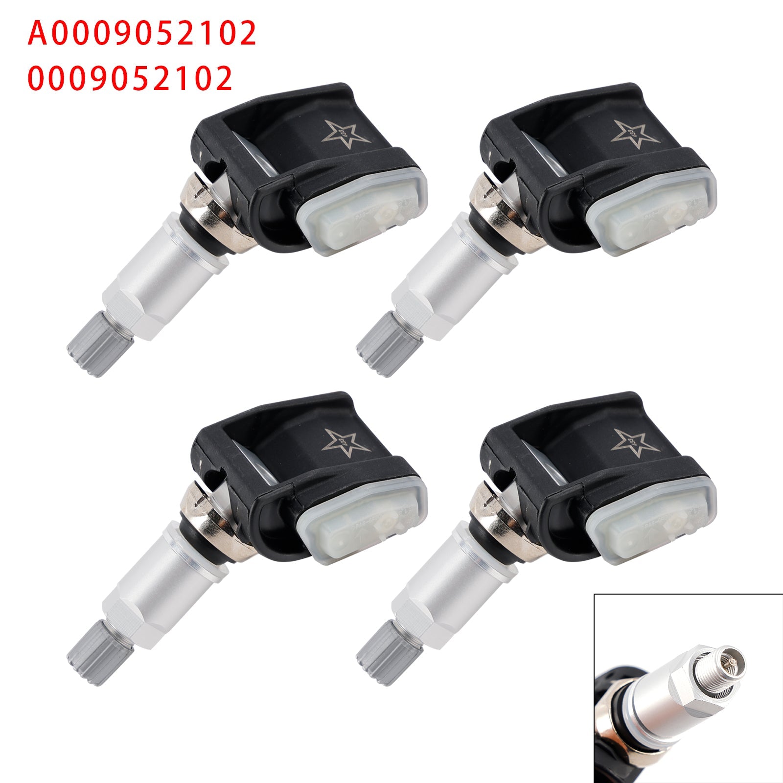 4X TPMS Tire Pressure Sensor For Mercedes-Benz A E Class W213 A0009052102