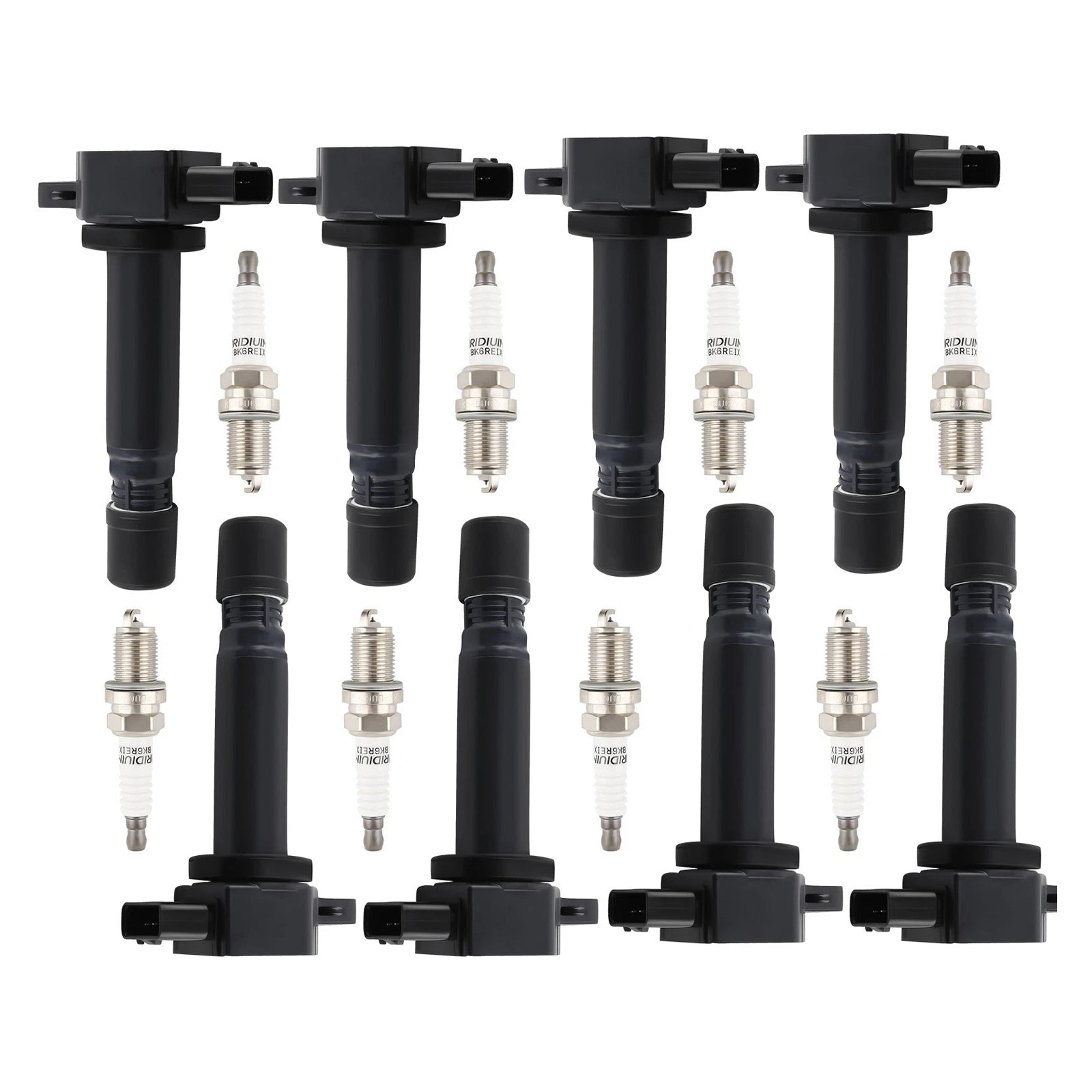 8X Ignition Coil & Spark Plug UF574 For Volvo XC90 4.4L V8 2005-2010