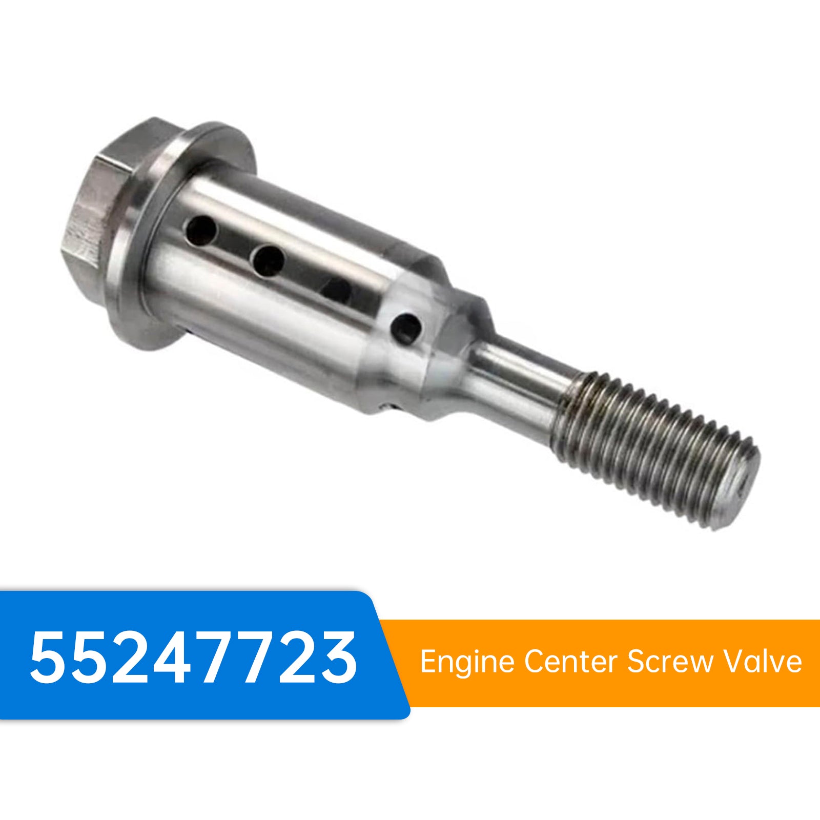 2016 Fiat Toro 1.8 16v Engine Center Screw Valve 55247723