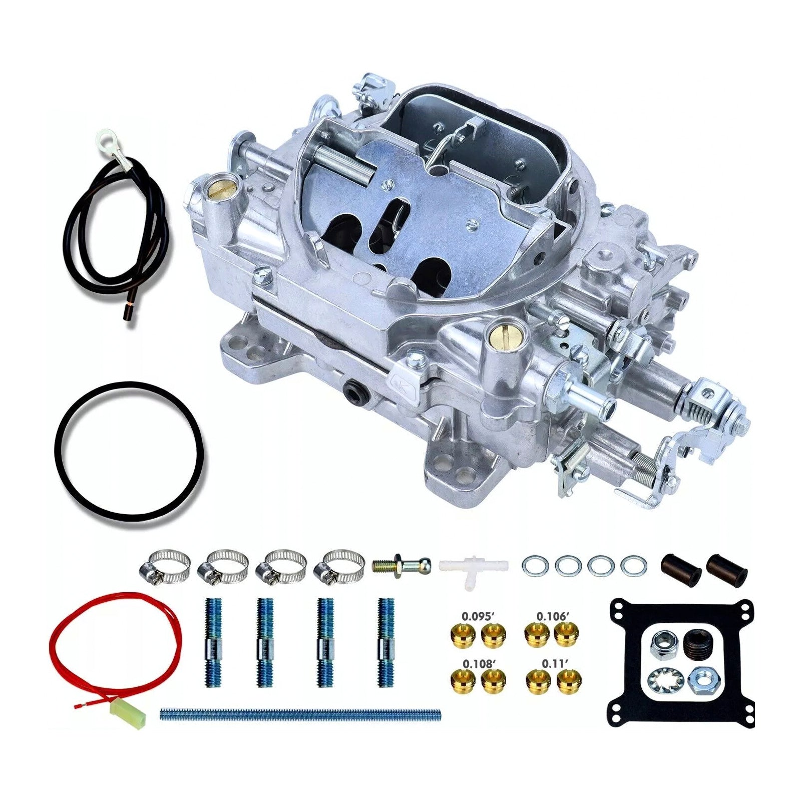 4 Barrel 1905 AVS2 Carburetor 650CFM Manual Choke