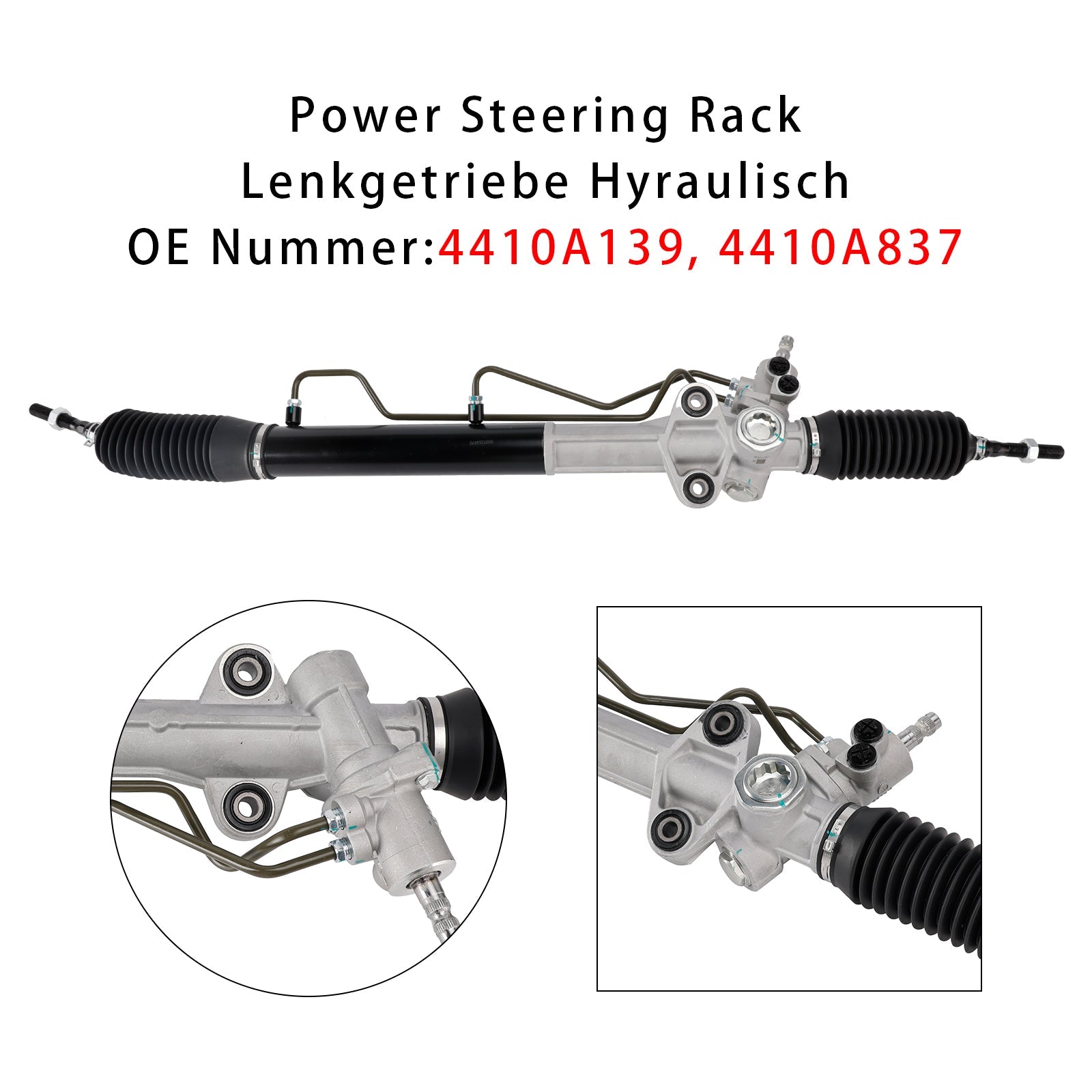2007/02-2025/12 Mitsubishi Pajero IV V8W, V9W 3.8L Power Steering Rack 4410A139 4410A837
