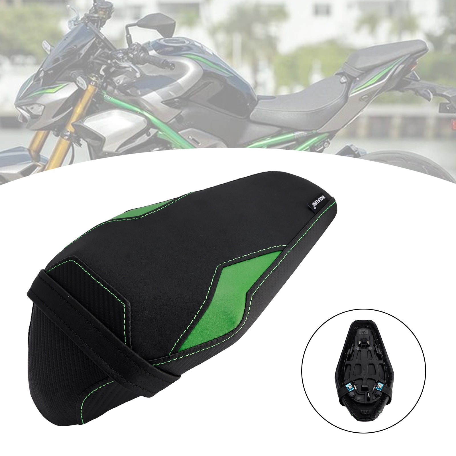 2025 Kawasaki Ninja 900 Z900 Rear Seat Passenger Cushion Flat Pu Fit Redb