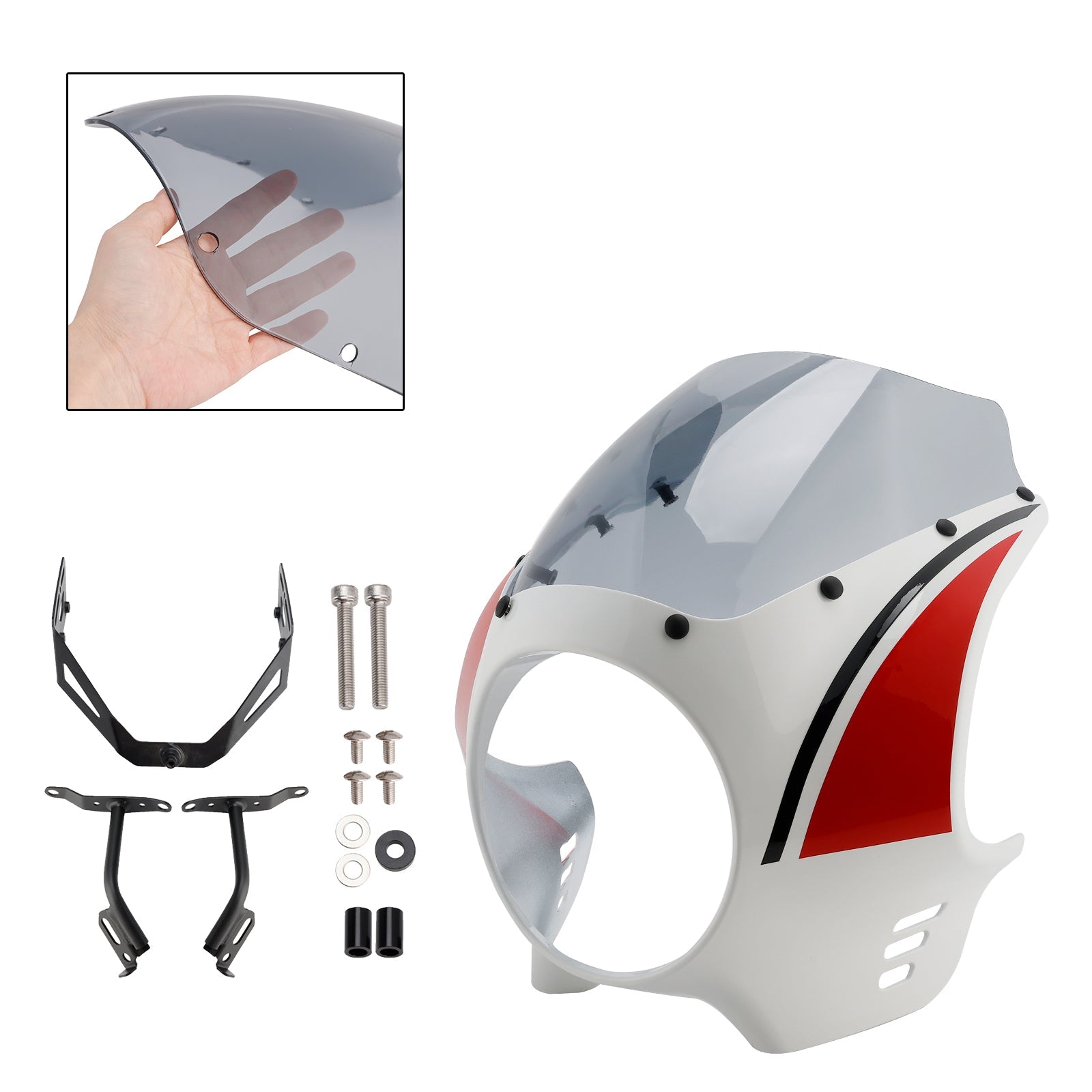 2022-2025 Yamaha XSR900 Headlight Fairing Windshield WindScreen