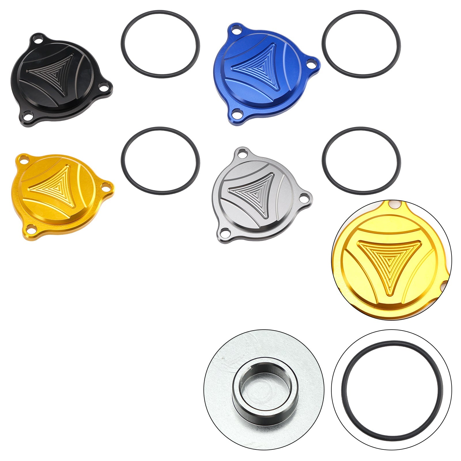 CNC OIL FILTER COVER FOR SUZUKI DRZ400 DRZ 400S DRZ 400SM DRZ400E 05-2025