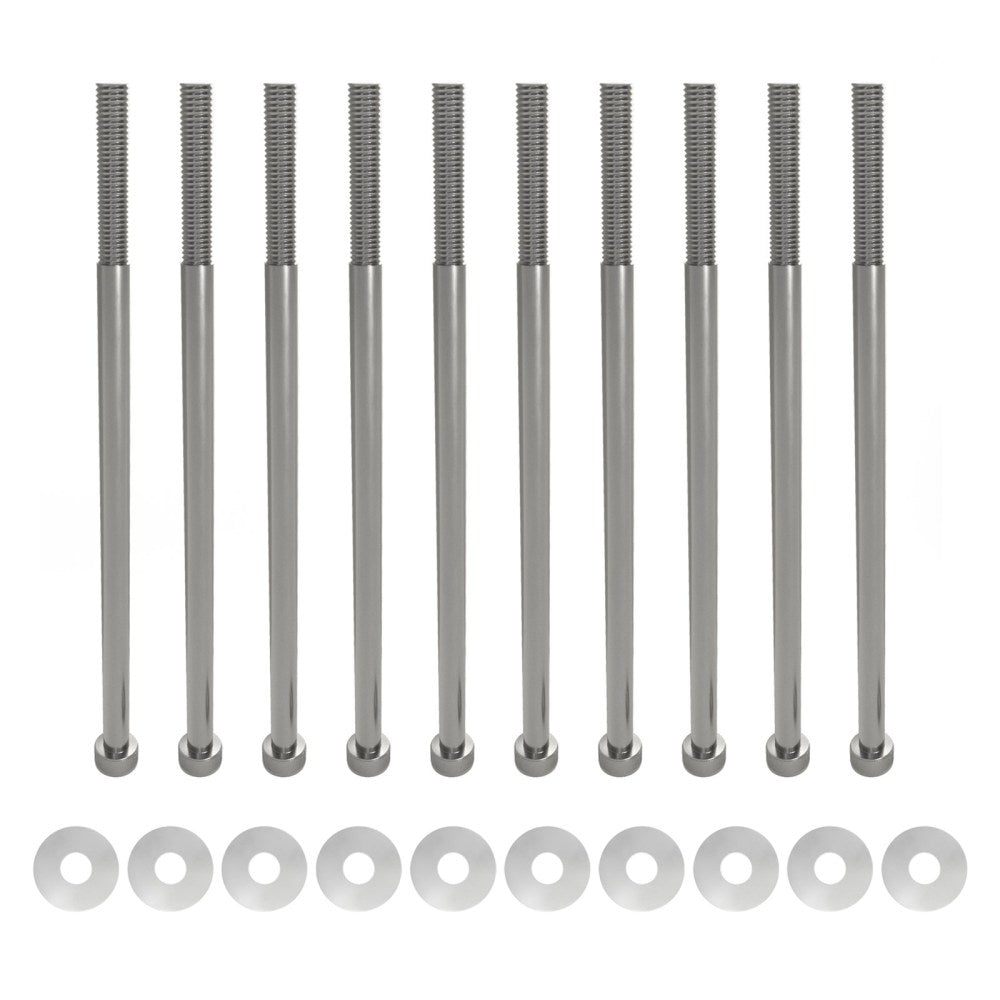 LS1 LSX LS2 LS3 LS6 Camaro Corvette GM Pernos del colector de admisión Acero inoxidable