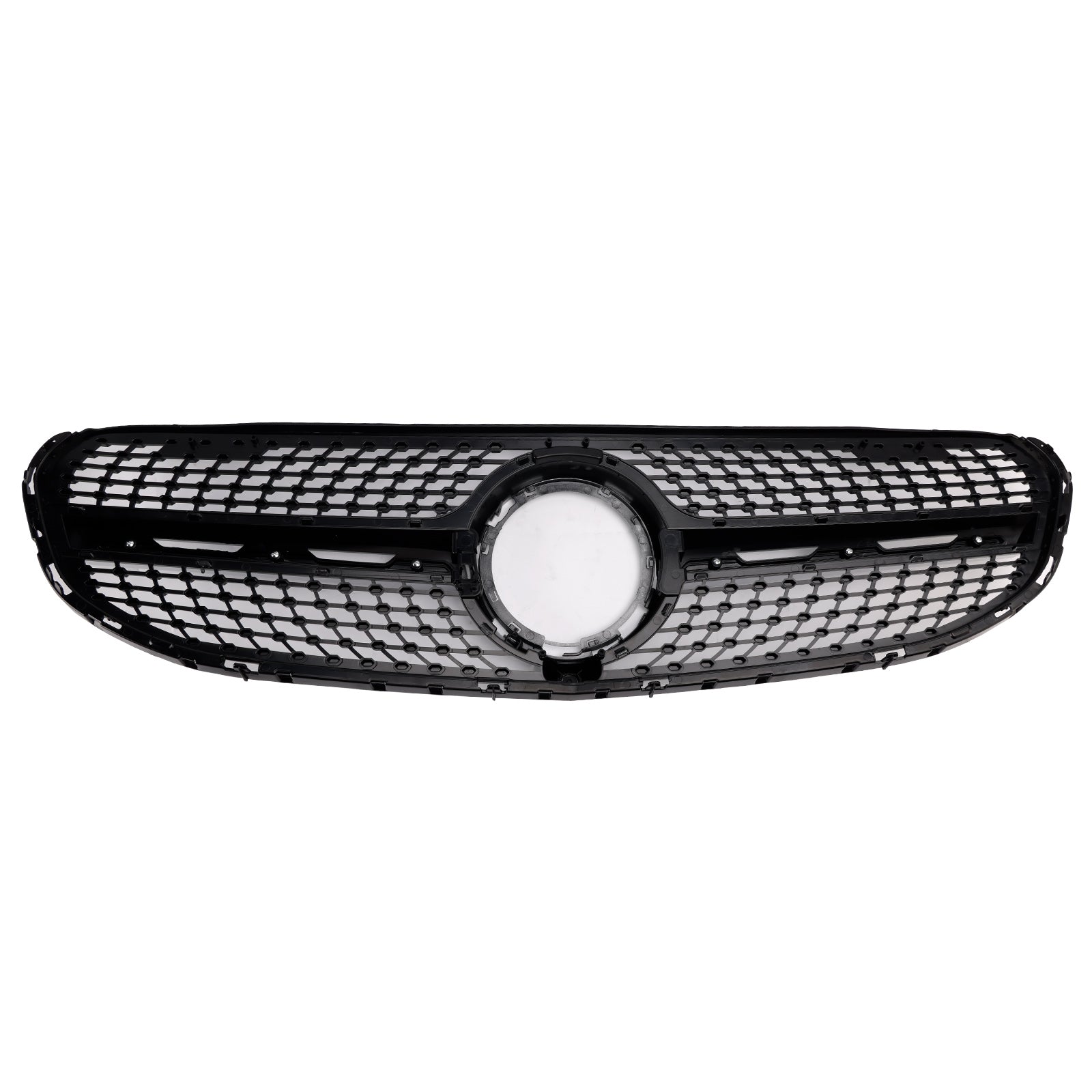 2020-2022 Mercedes-Benz X253 GLC250 GLC300 Diamond Front Bumper Grille