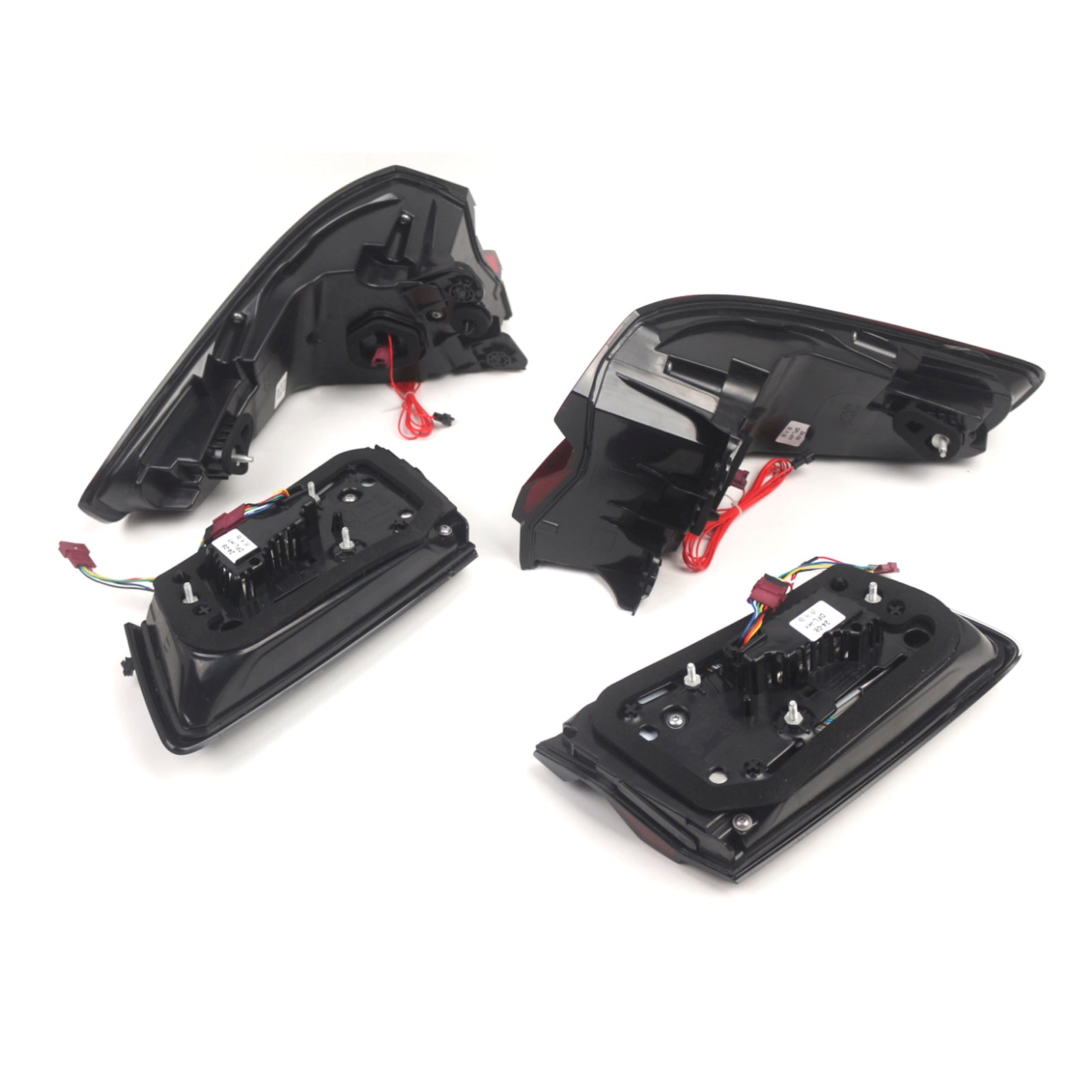 2018-2020 BMW 5 Series G30 G38 L&R Red LED Tail Lights Rear Lamp Assembly