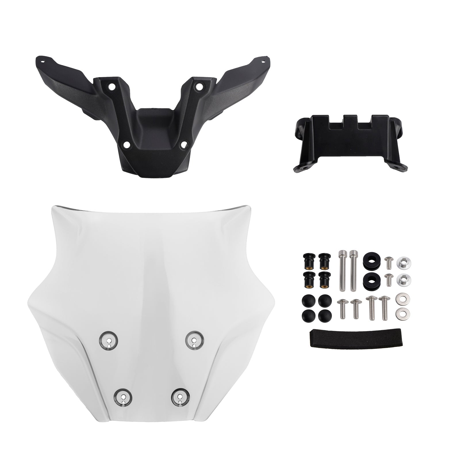 2024-2025 야마하 MT-09/SP 윈드실드 윈드스크린 + 브라켓