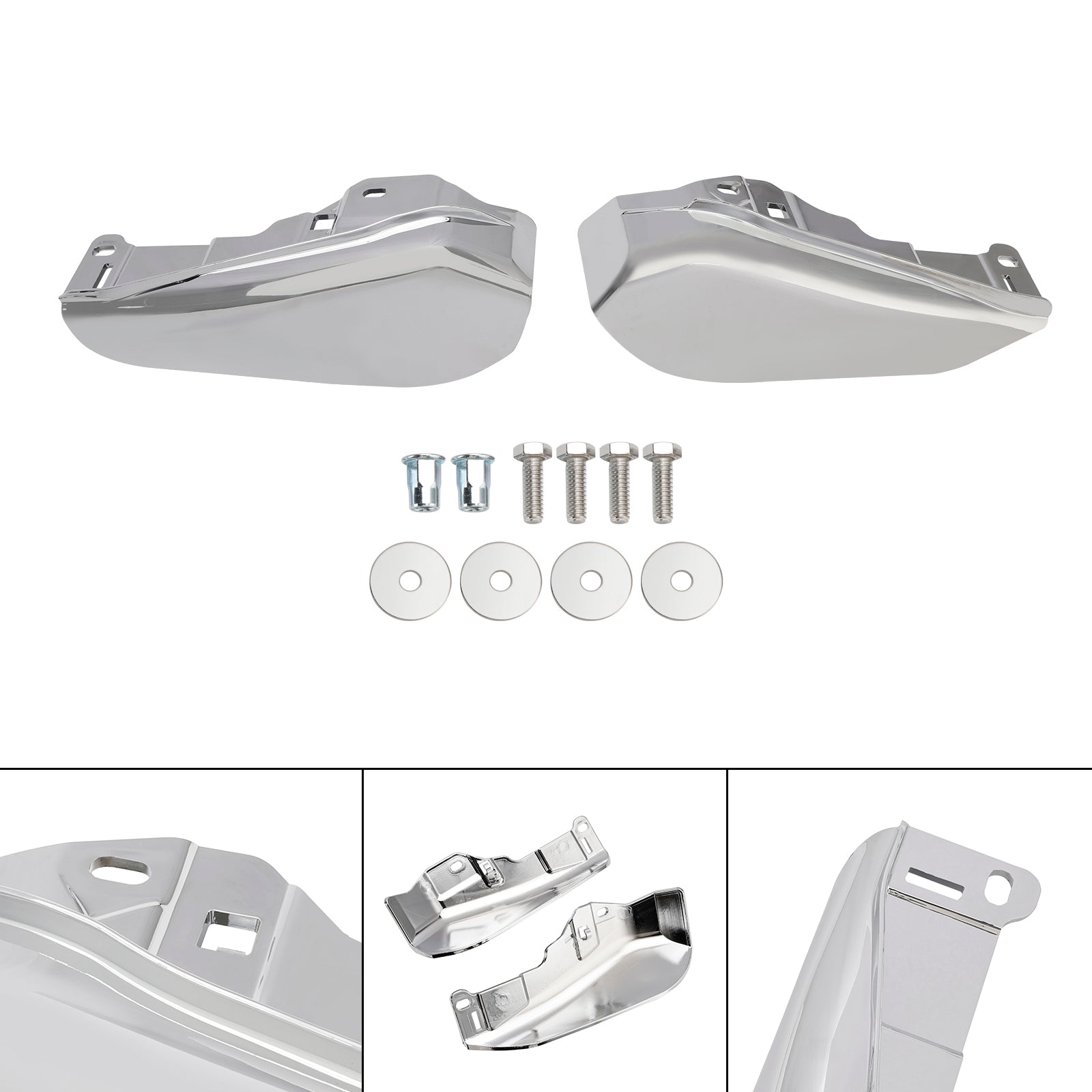 Mid-Frame Air Heat Deflector fit for Touring CVO Street Glide Road Glide 23-2024