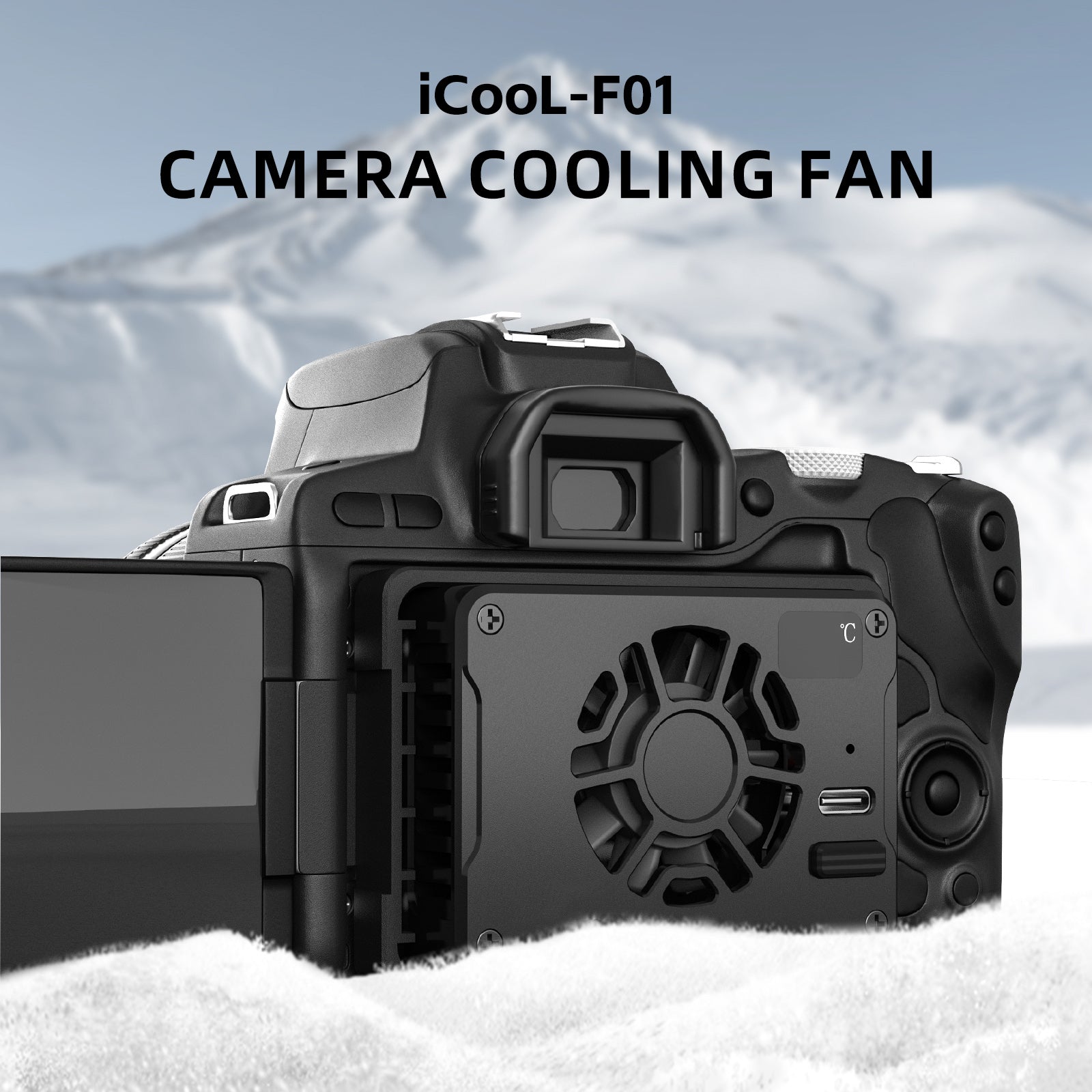 Semiconductor Camera Radiator Slr Cooler Fan For Sony Canon R5/R6/R7/Fuji Xt4