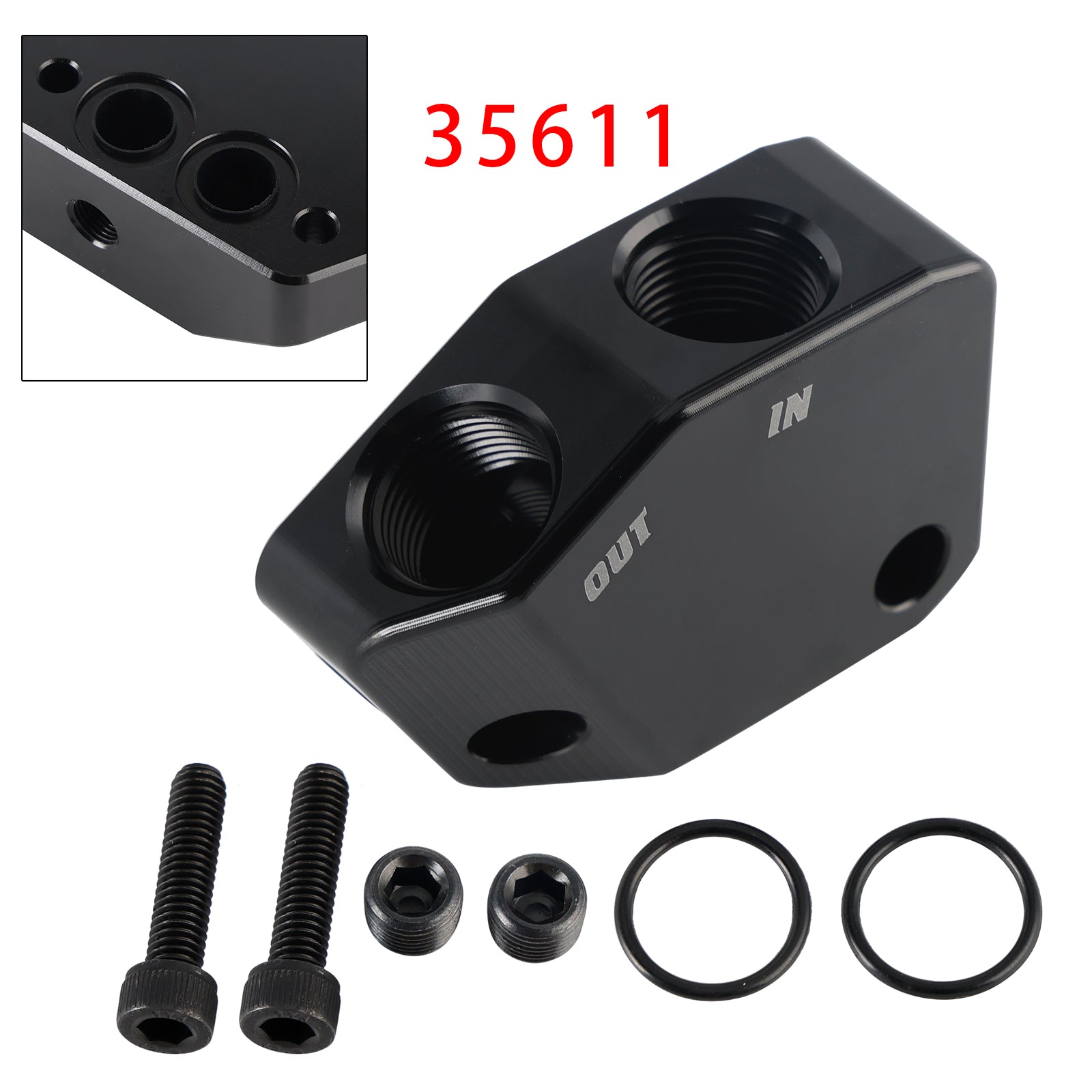 35611 LS Engine Oil Cooler Adapter