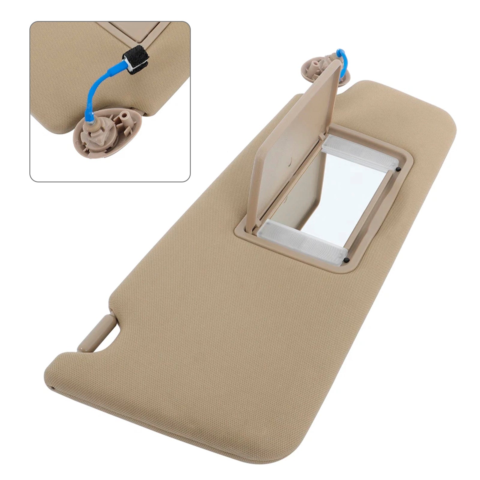 Gray Right Side Sun Visor 83230-TG7-A12ZA For Honda Pilot 2016-2022