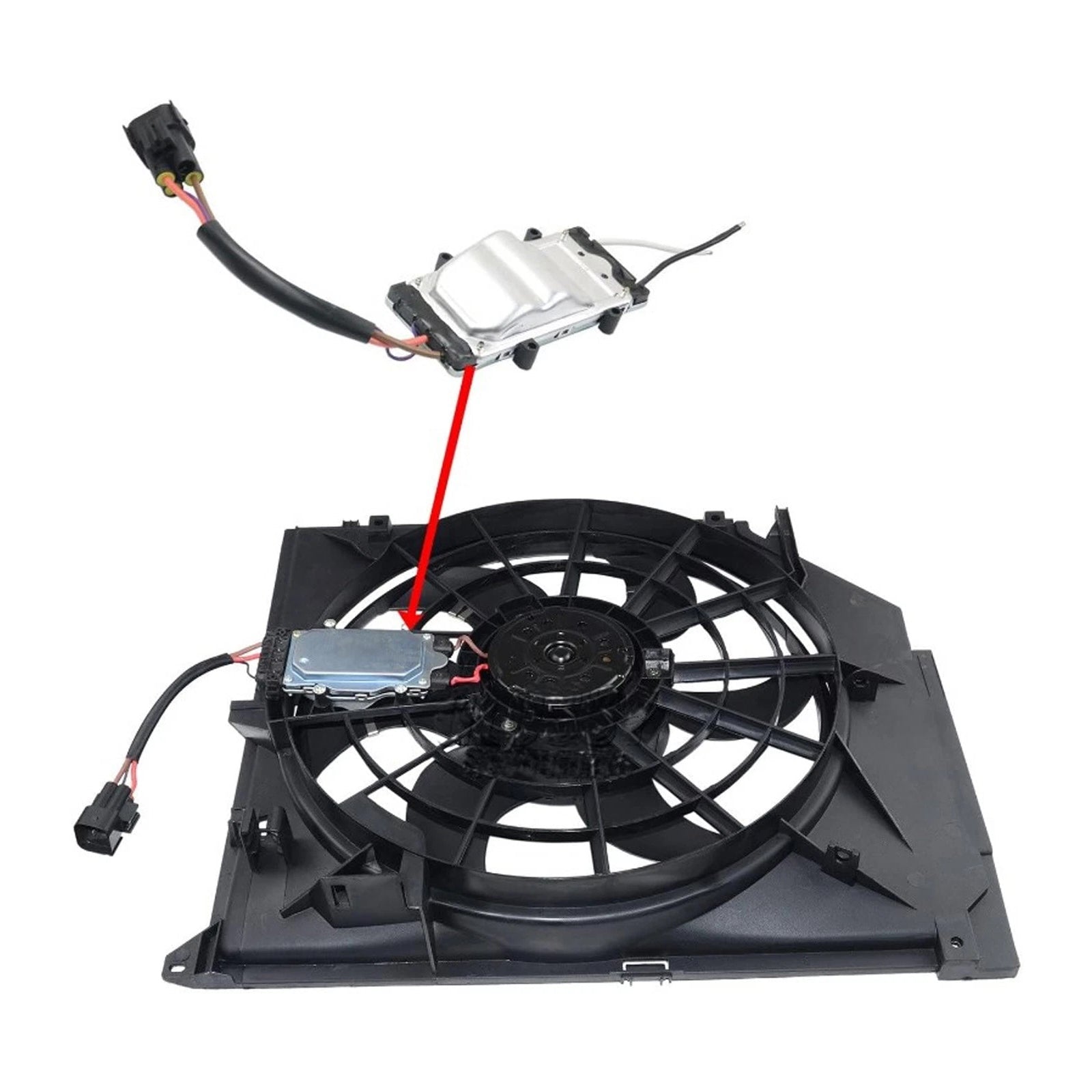 1998-2006 BMW 3 Series E46 Radiator Fan Control Module 1137328080