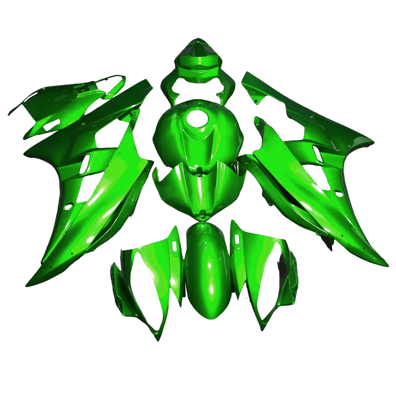 Injection Fairing Kit Bodywork Plastic ABS For Yamaha YZFR6 YZF-R6 2006-2007