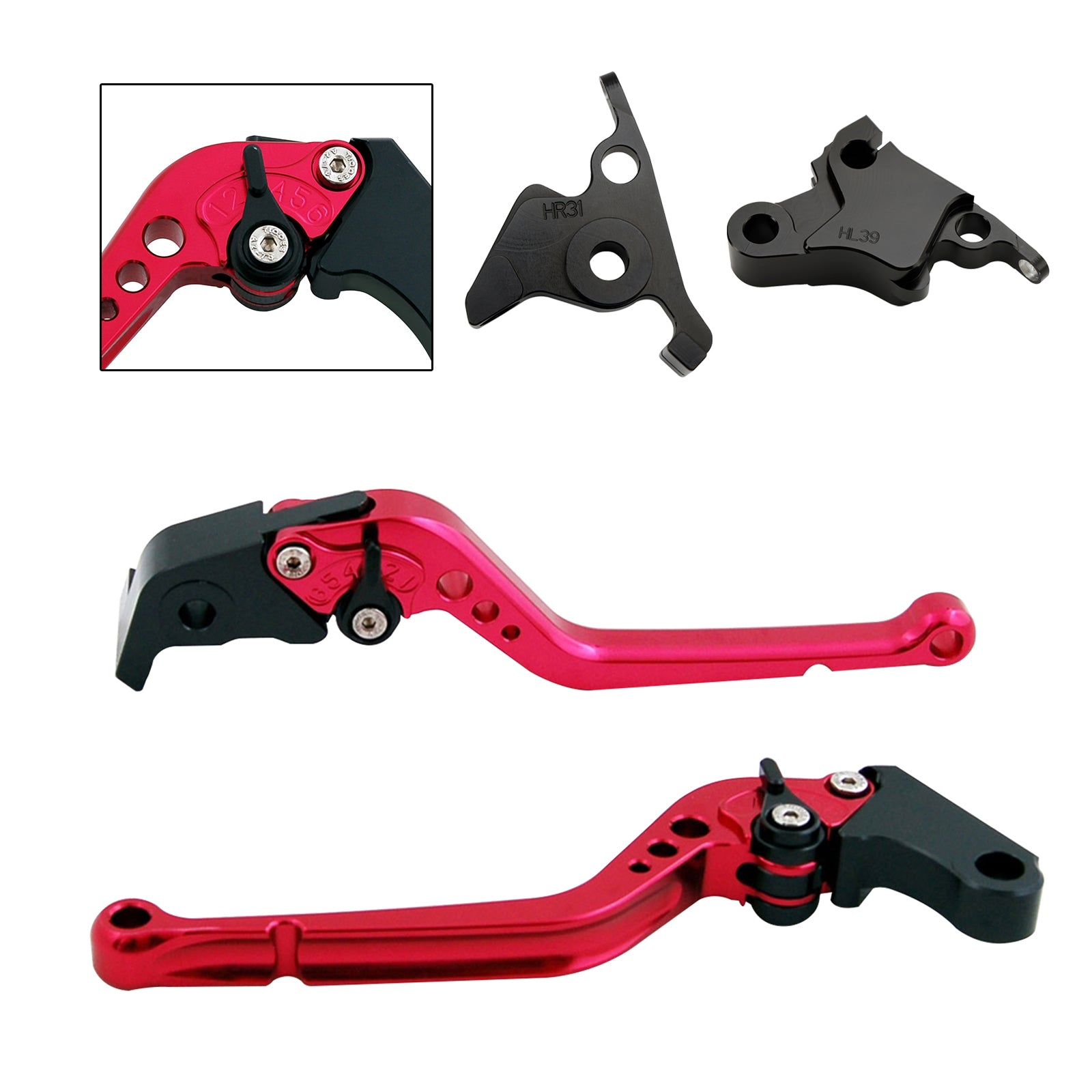 Long Clutch Brake Lever fit for CFMOTO 450SS 450SR 21-23 450NK 23-24