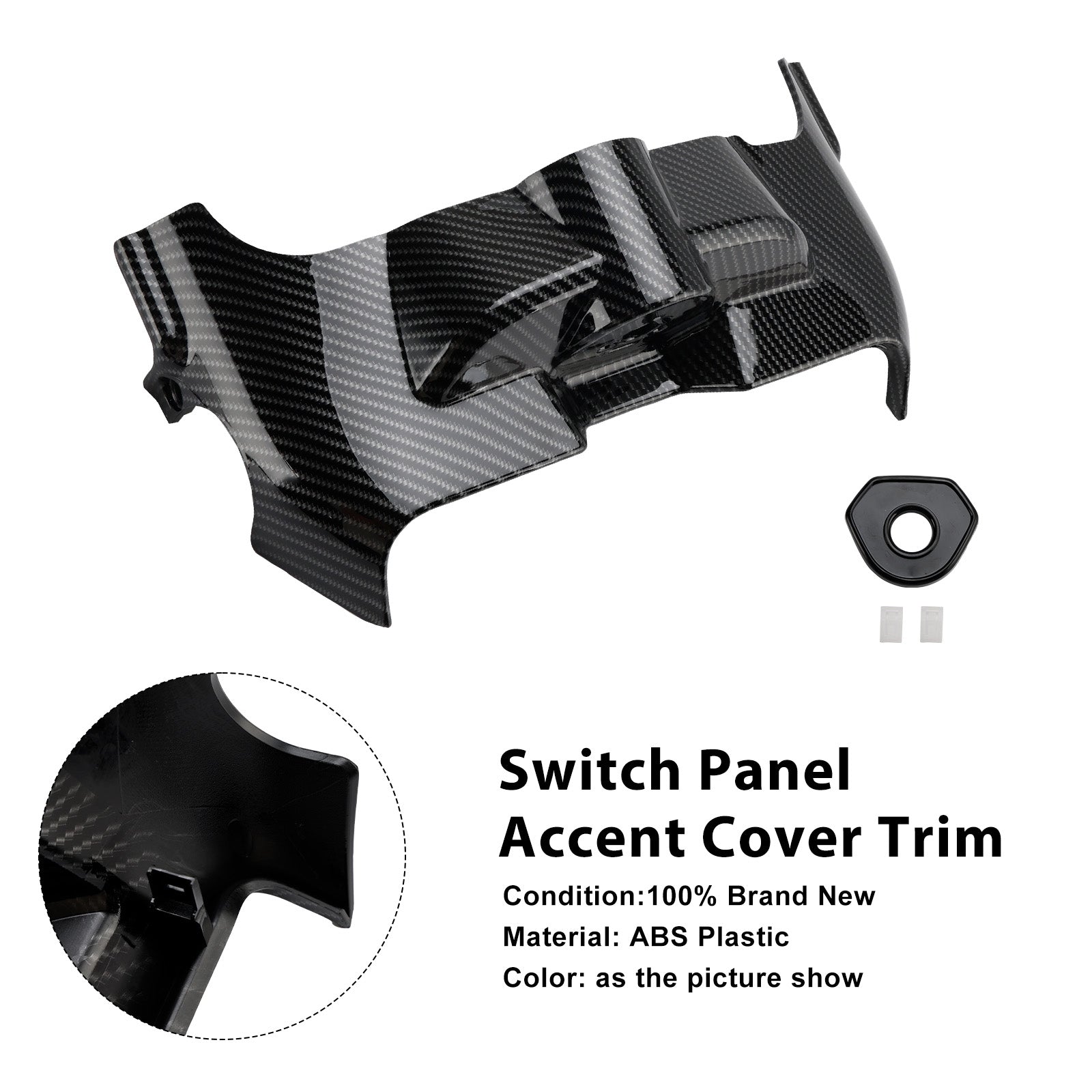 2023-2025 Touring Electra Street Glide Switch Panel Accent Cover Trim