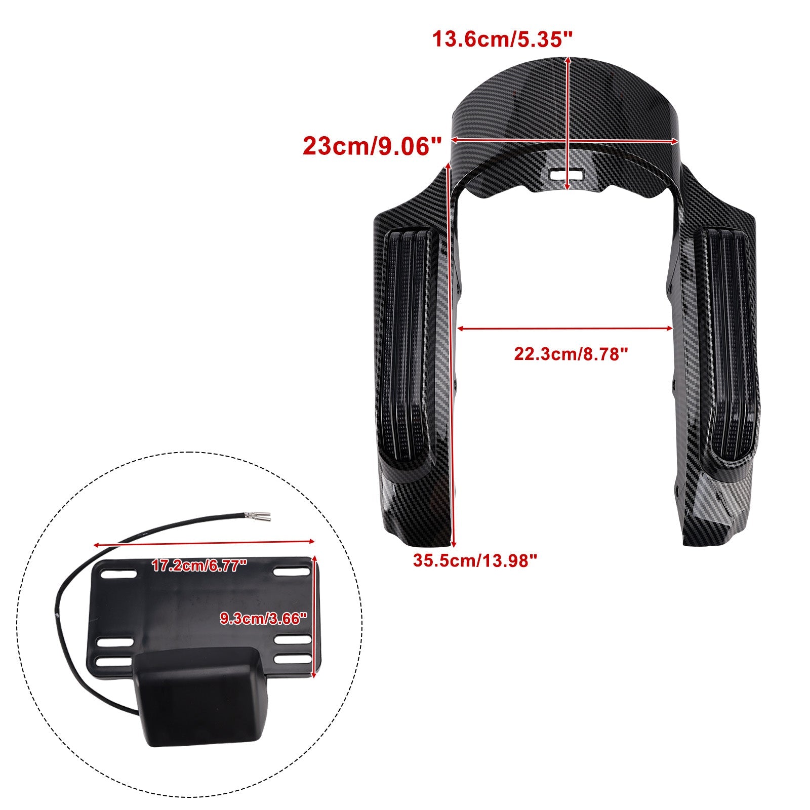 2014-2023 For Ultra Limited FLHTK Rear Fender LED Light