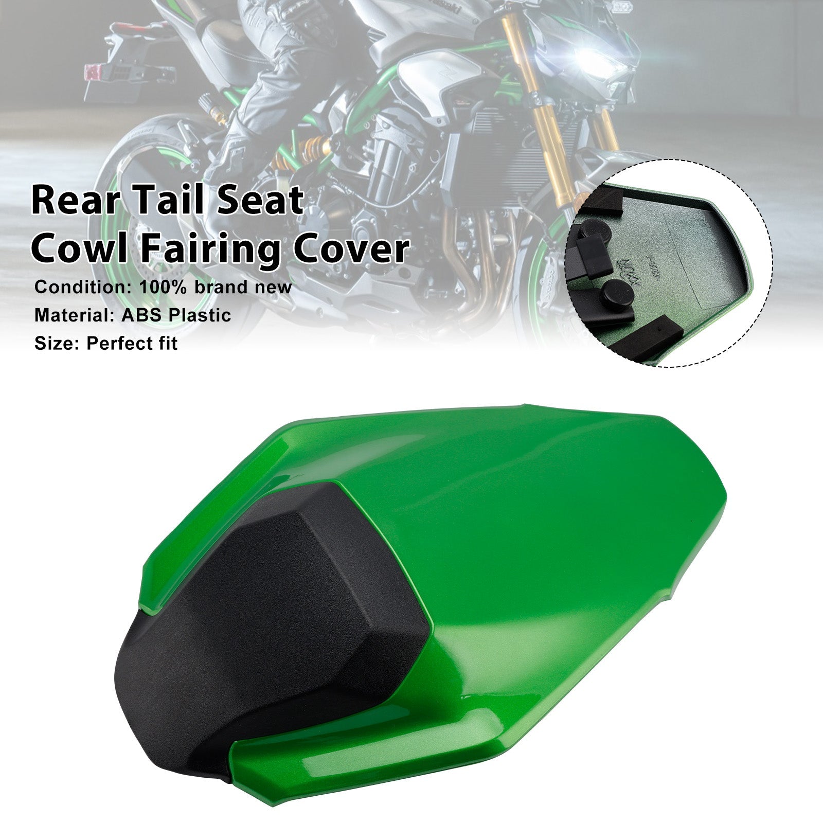 2025-2026 Kawasaki Z900 Z900SE Rear Tail Seat Cowl Fairing Cover