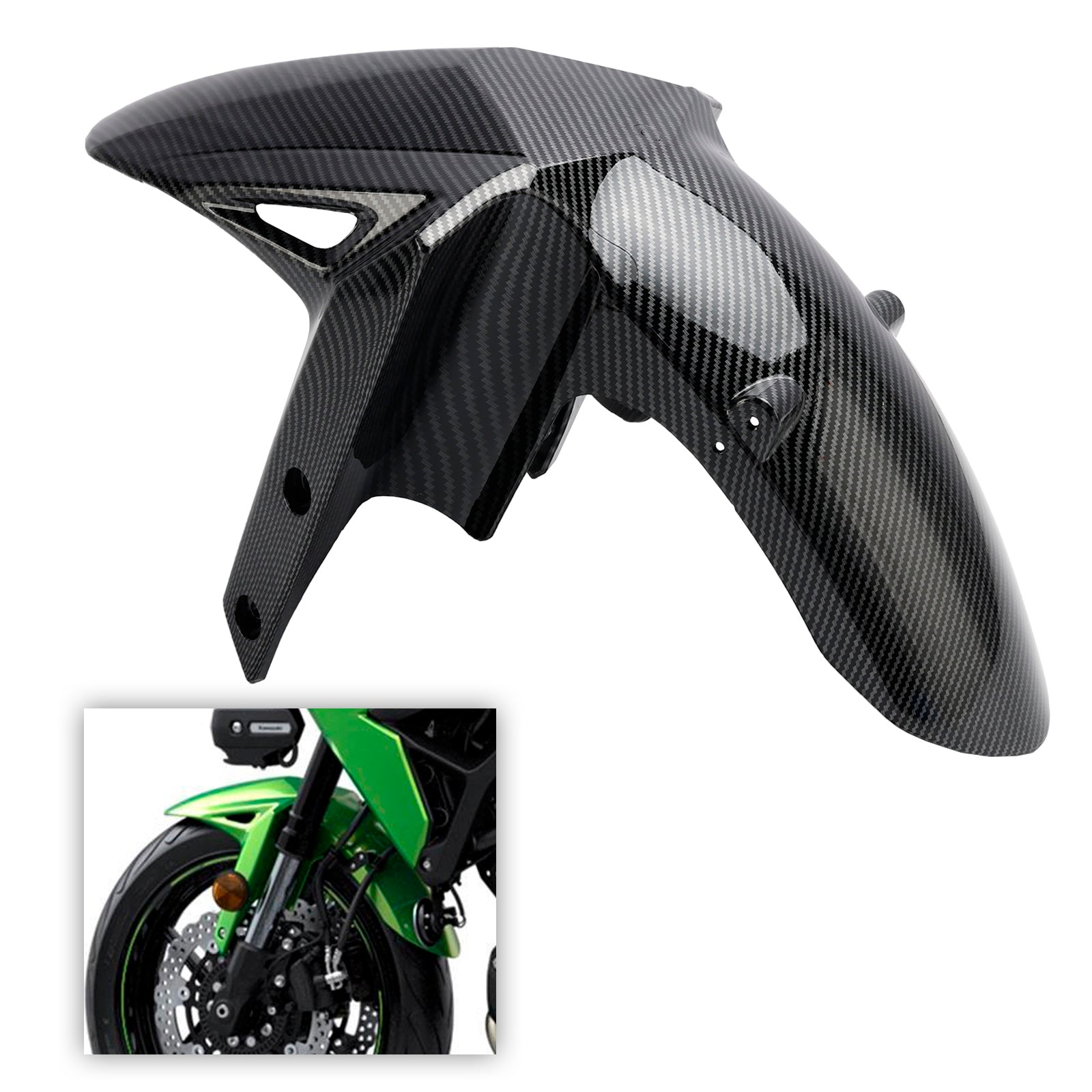 Front Fender Mudguard Fairing For Kawasaki Versys 650 KLE650 2022-2024 versys 1000 1100