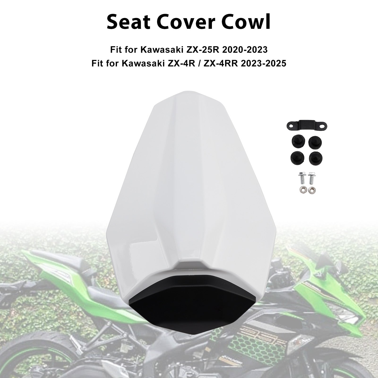 Racing Tail Rear Seat Fairing Cowl for Kawasaki ZX25R ZX4R ZX4RR 2020-2025