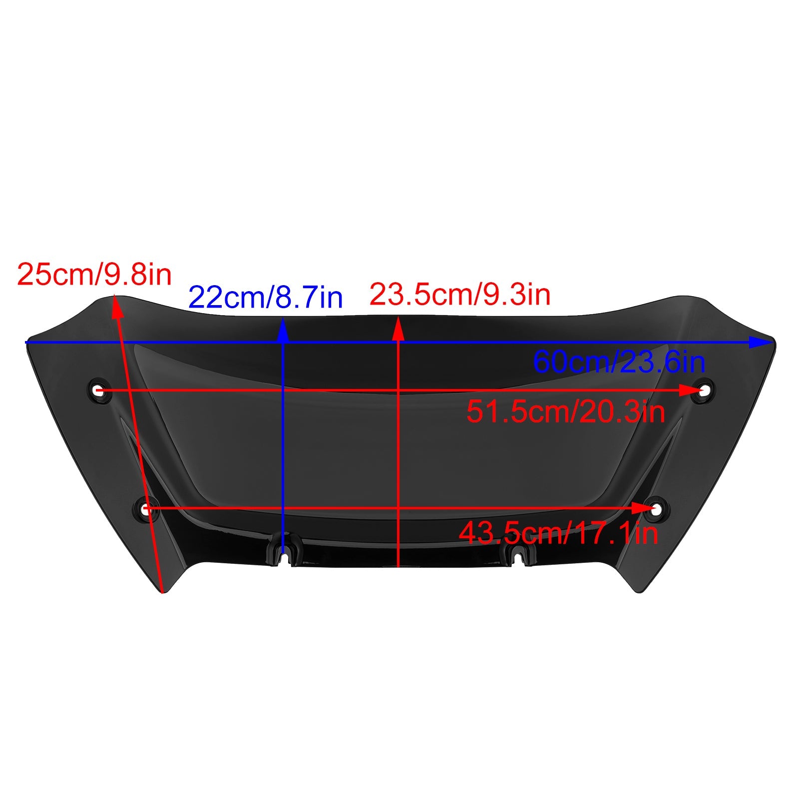 2023-2024 Touring Street Glide CVO 117 121 9" Windshield WindScreen