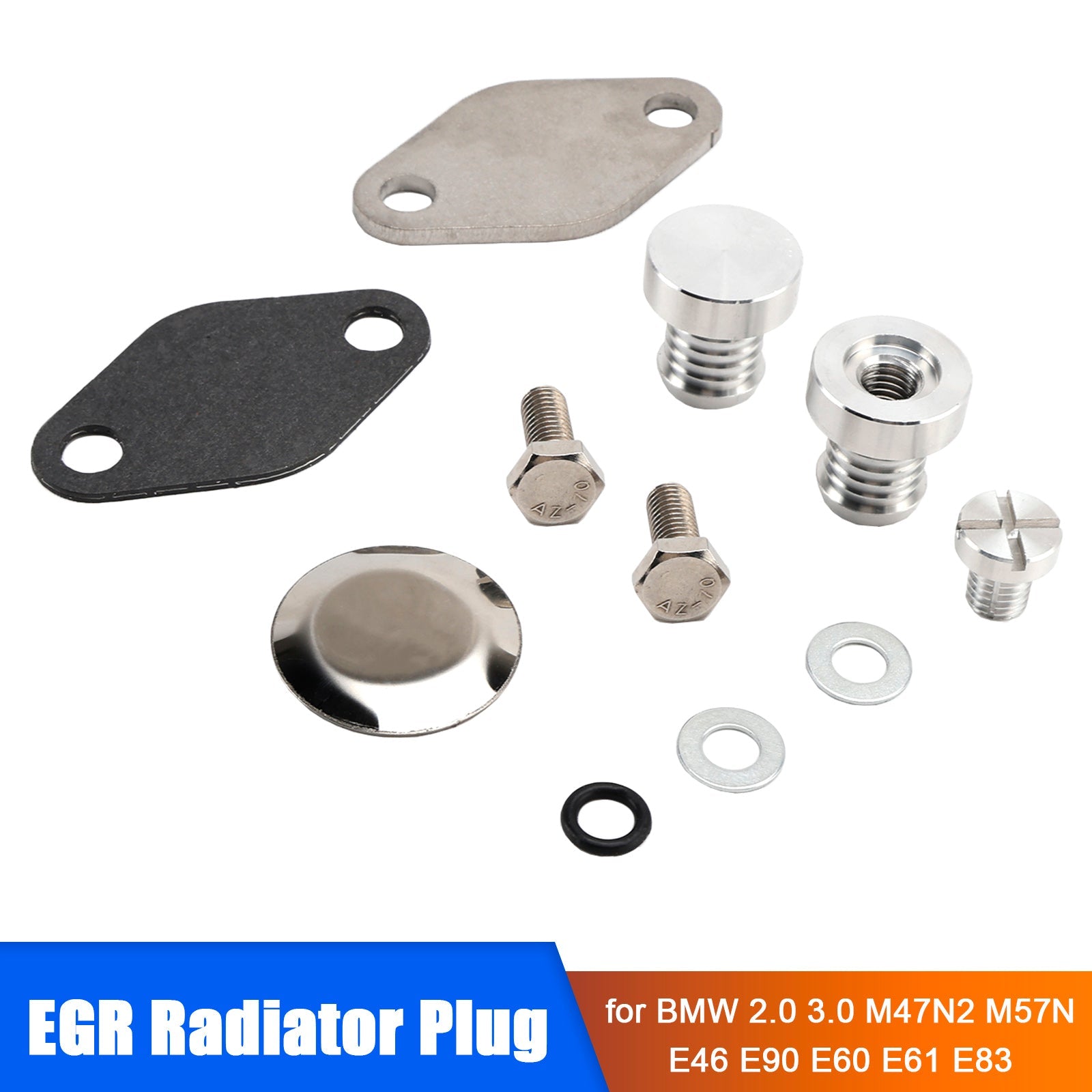 EGR Radiator Plug for BMW 2.0 3.0 M47N2 M57N E46 E90 E60 E61 E83
