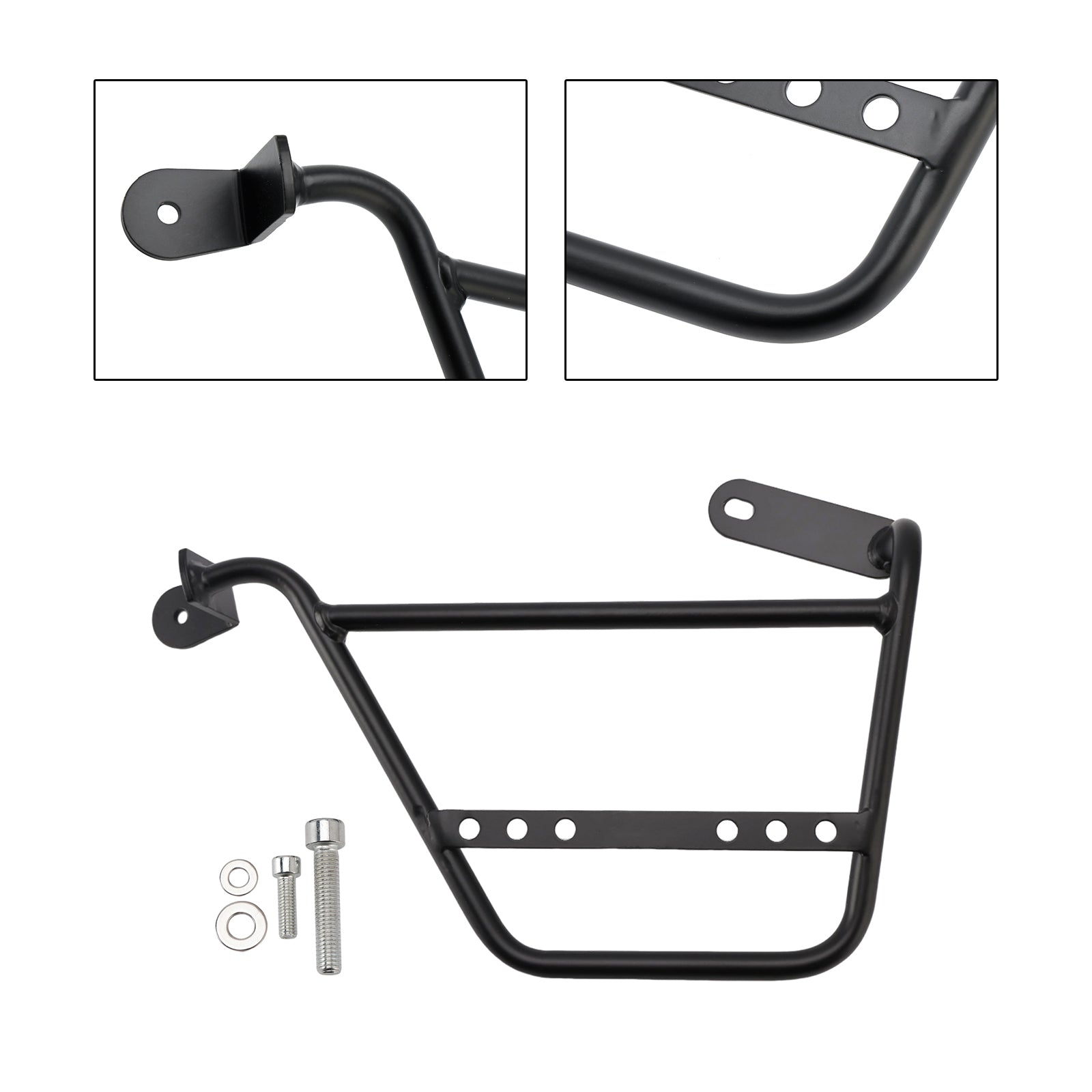 2024-2025 Cfmoto 450Mt Side Bag Racks Saddlebag Mounting Bracket Black
