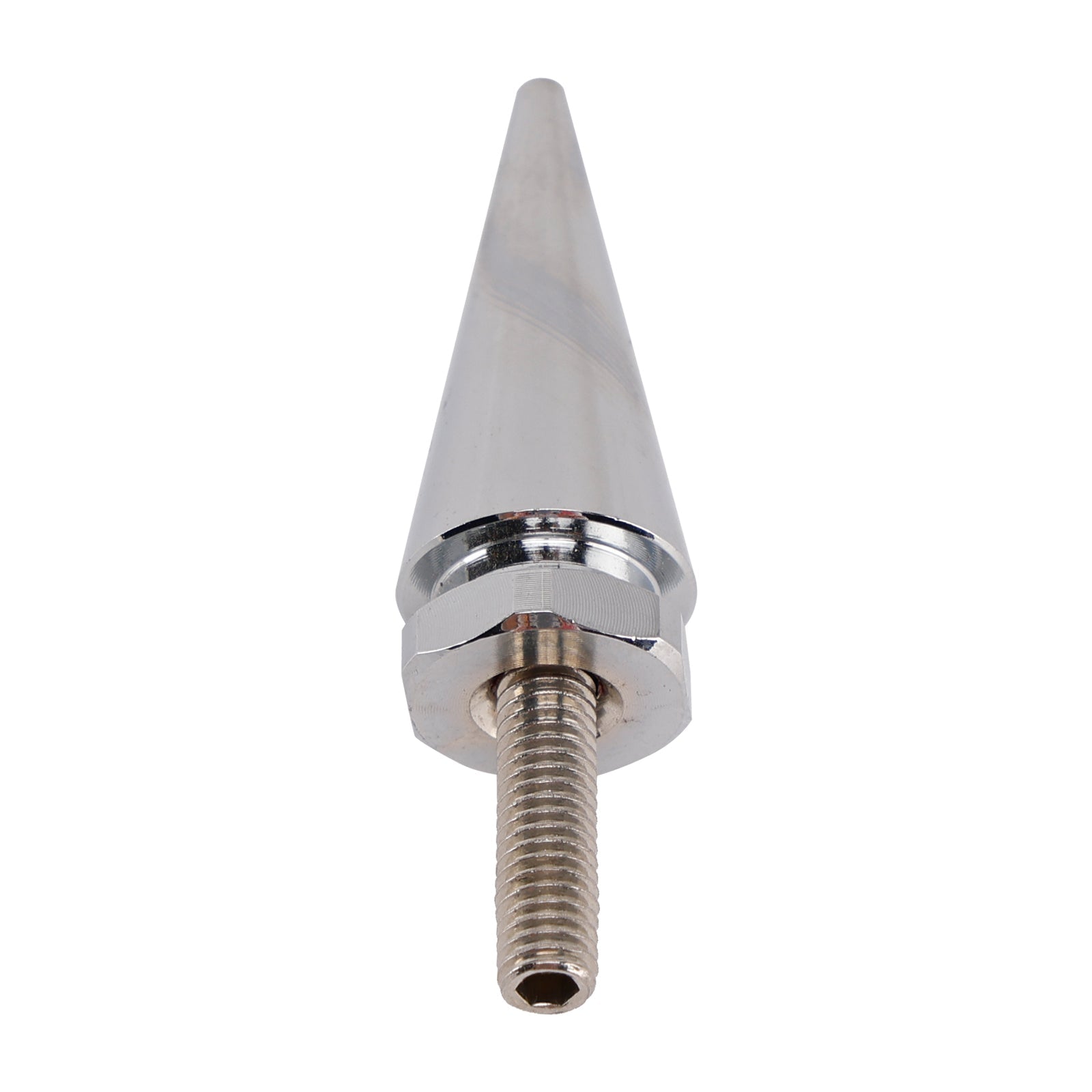 3 Spiked Windshield Bolts Silver For Electra Glide Tri Glide Street Glide 96-13